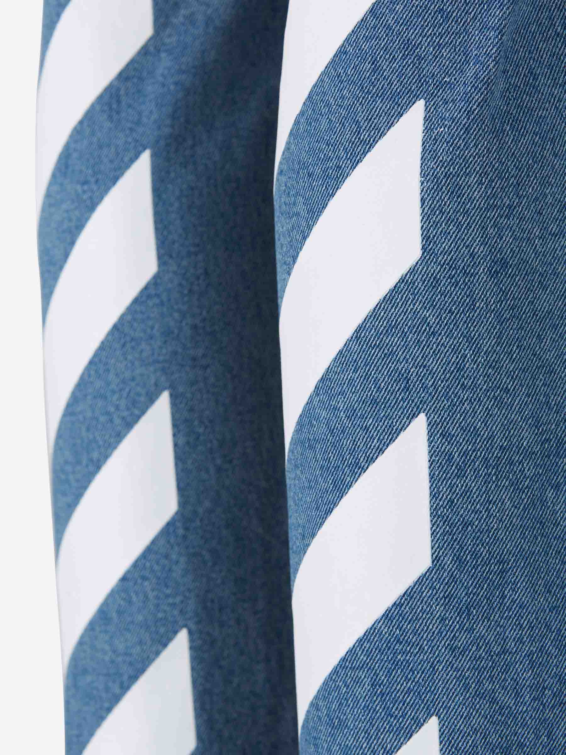 Off-White Jeans Rayas Diagonales color Azul Denim sku 522-002321 01 - Foto 4