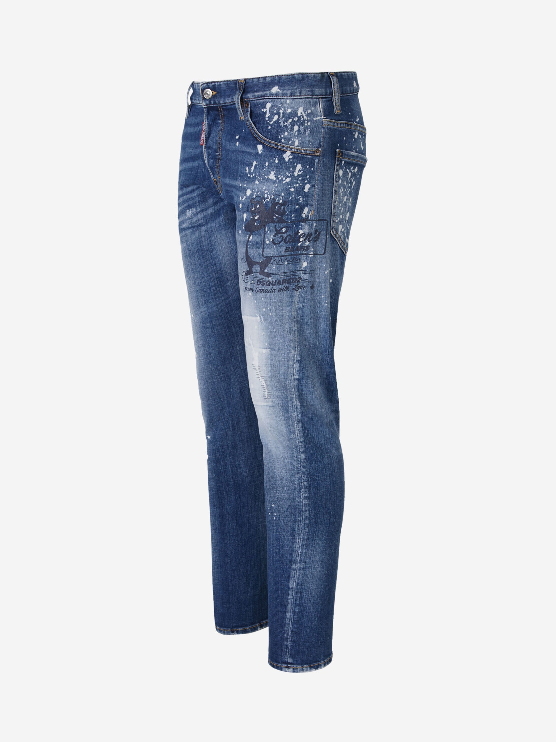 Dsquared2 Jeans Medium Bleached color Azul Denim sku 522-002325 00 - Foto 2