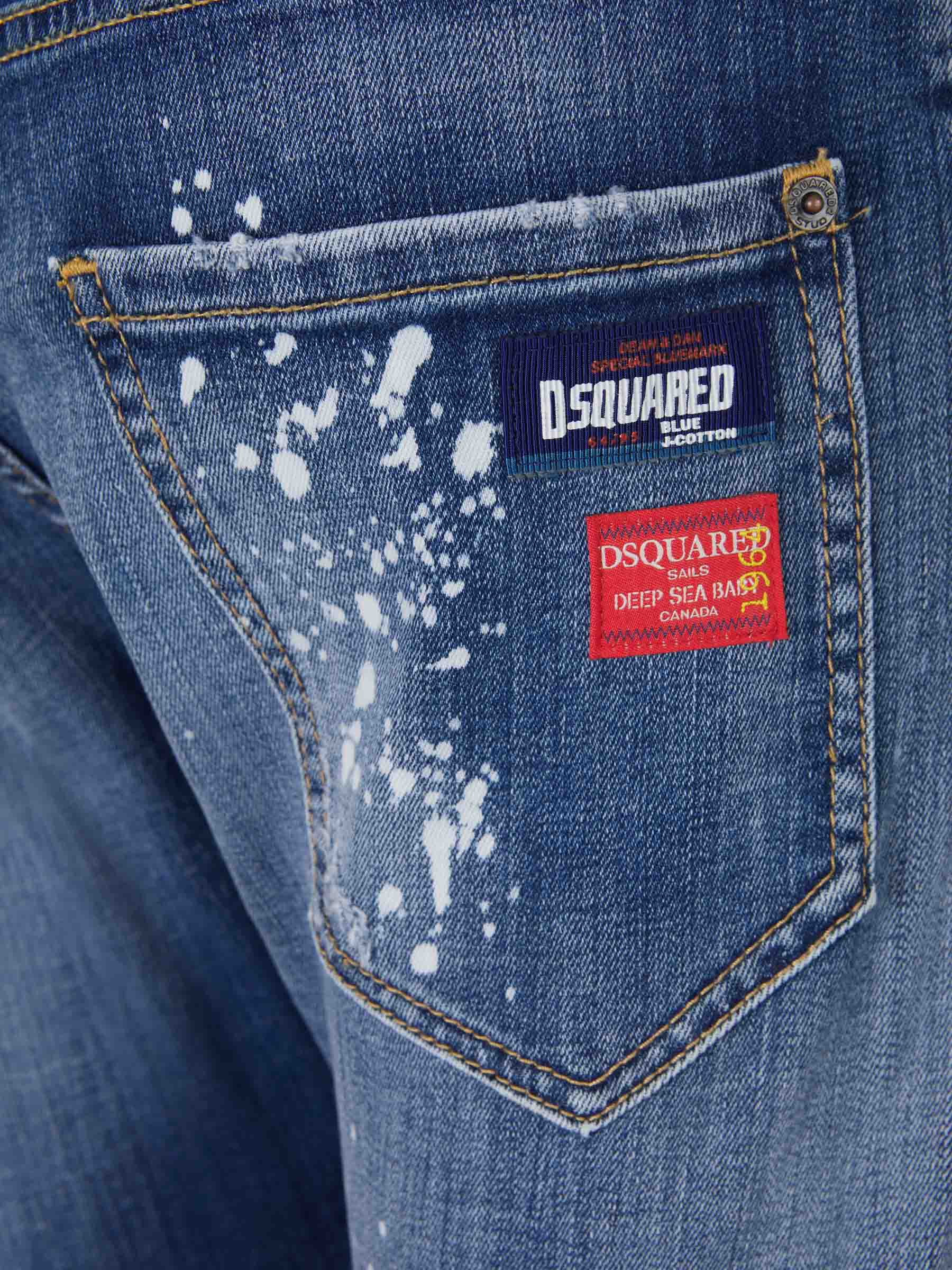 Dsquared2 Jeans Medium Bleached color Azul Denim sku 522-002325 00 - Foto 6