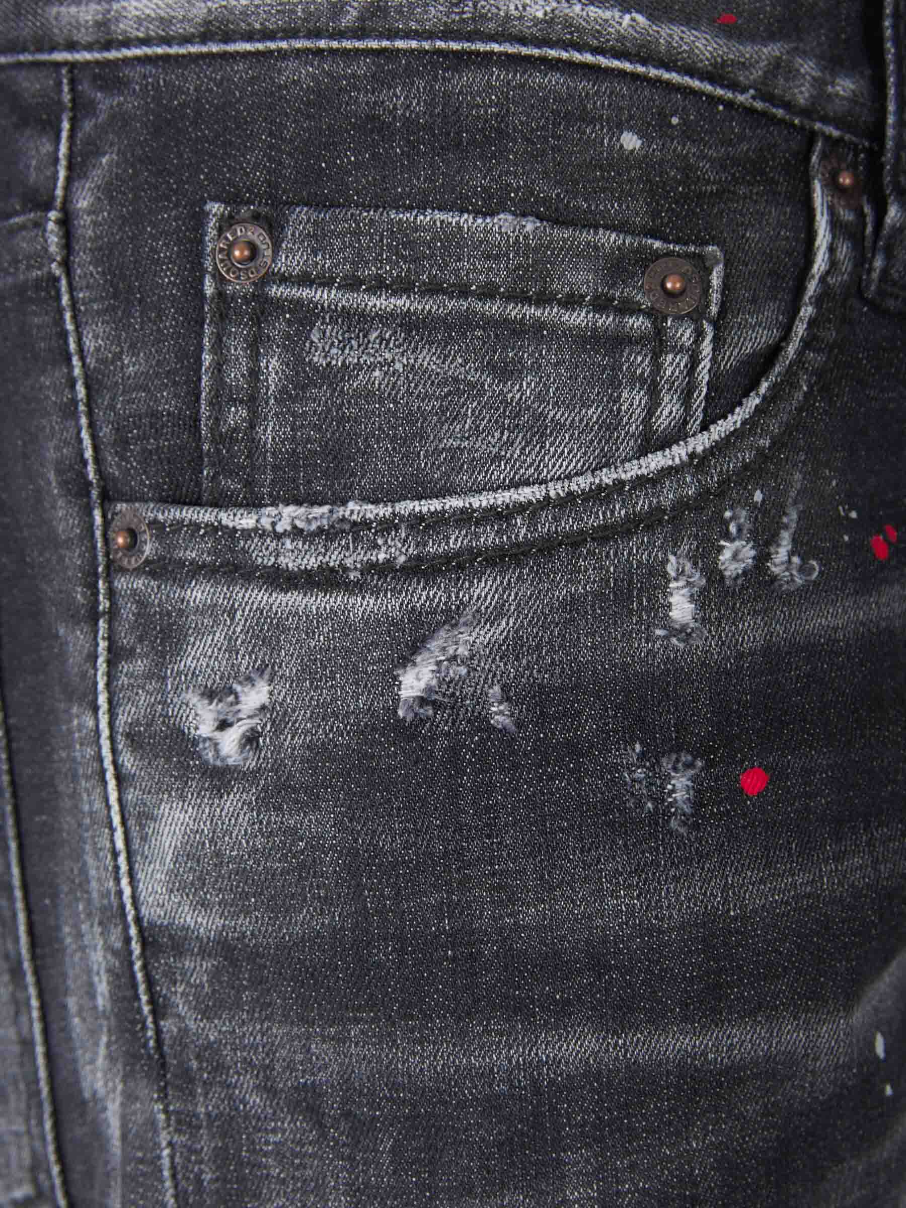 Dsquared2 Jeans Burning In Love color Negro sku 522-002329 00 - Foto 3