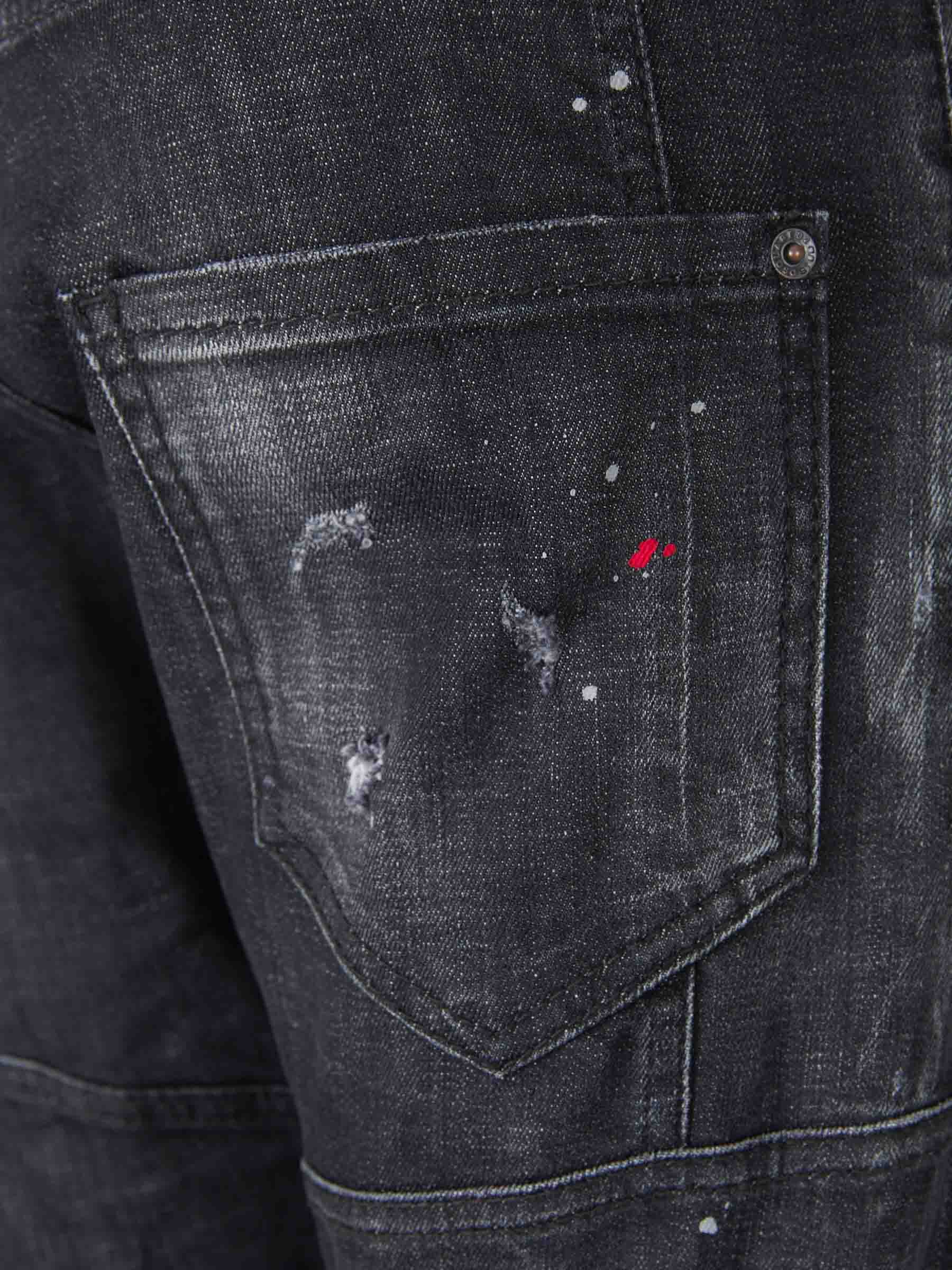 Dsquared2 Jeans Burning In Love color Negro sku 522-002329 00 - Foto 4