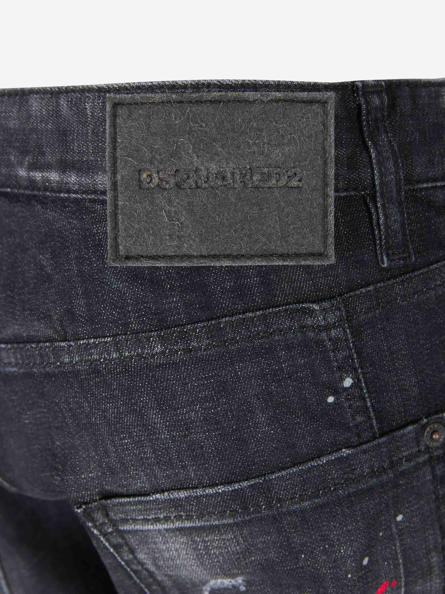 Dsquared2 Jeans Burning In Love color Negro sku 522-002329 00 - Foto 5