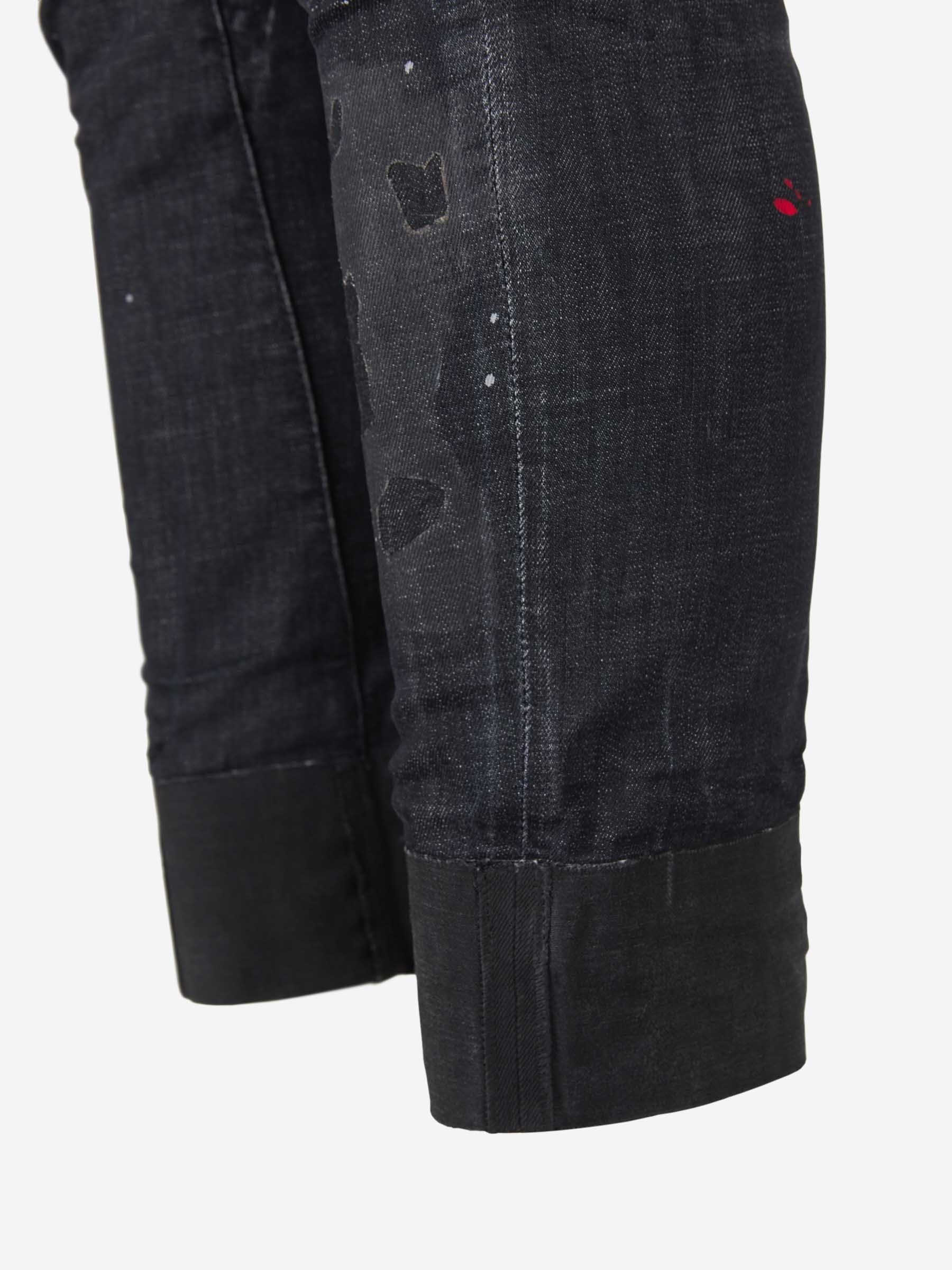 Dsquared2 Jeans Burning In Love color Negro sku 522-002329 00 - Foto 6