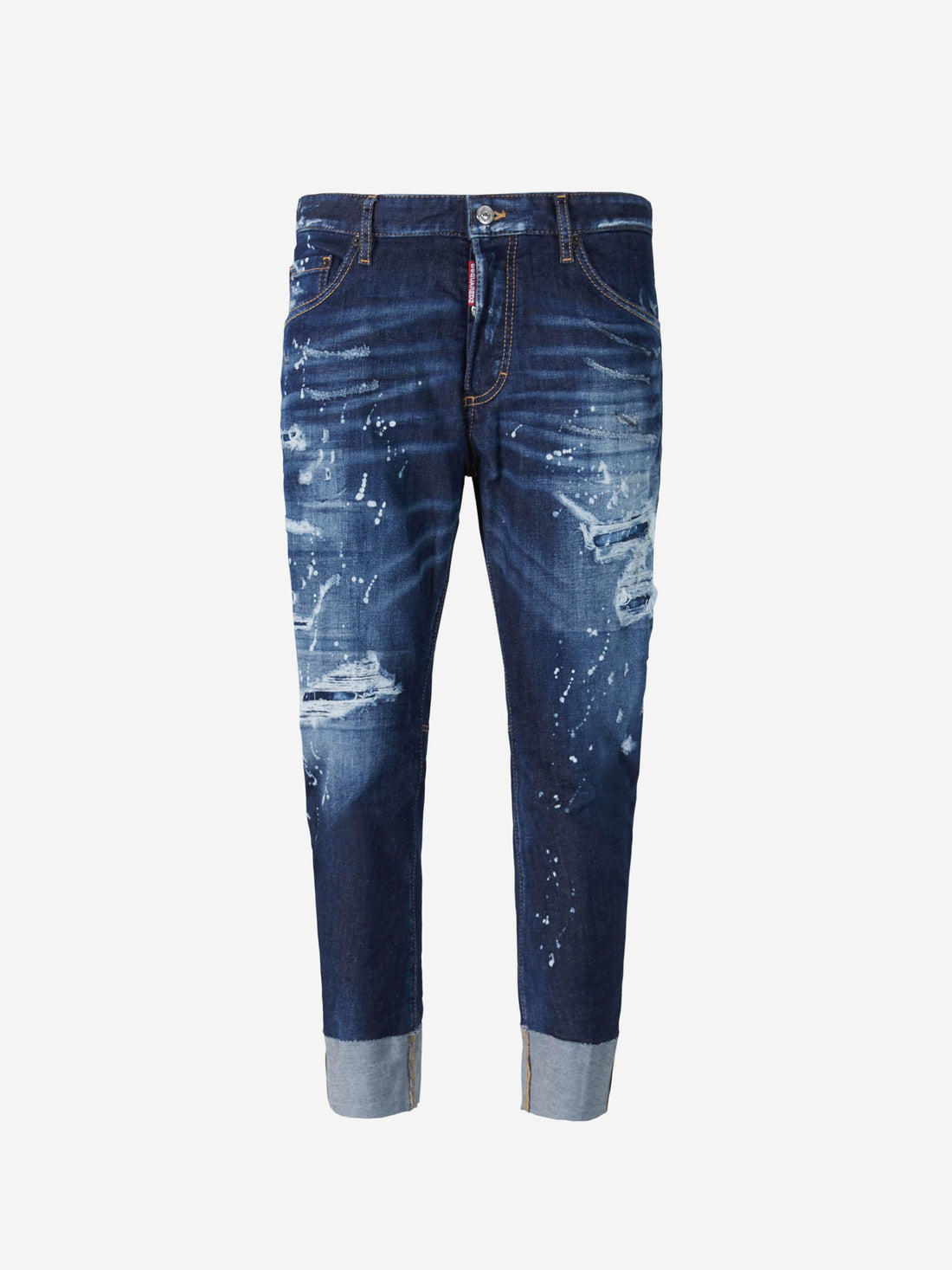 Dsquared2 Jeans Skinny Parches color Azul Cobalto sku 522-002331 01 - Foto 1