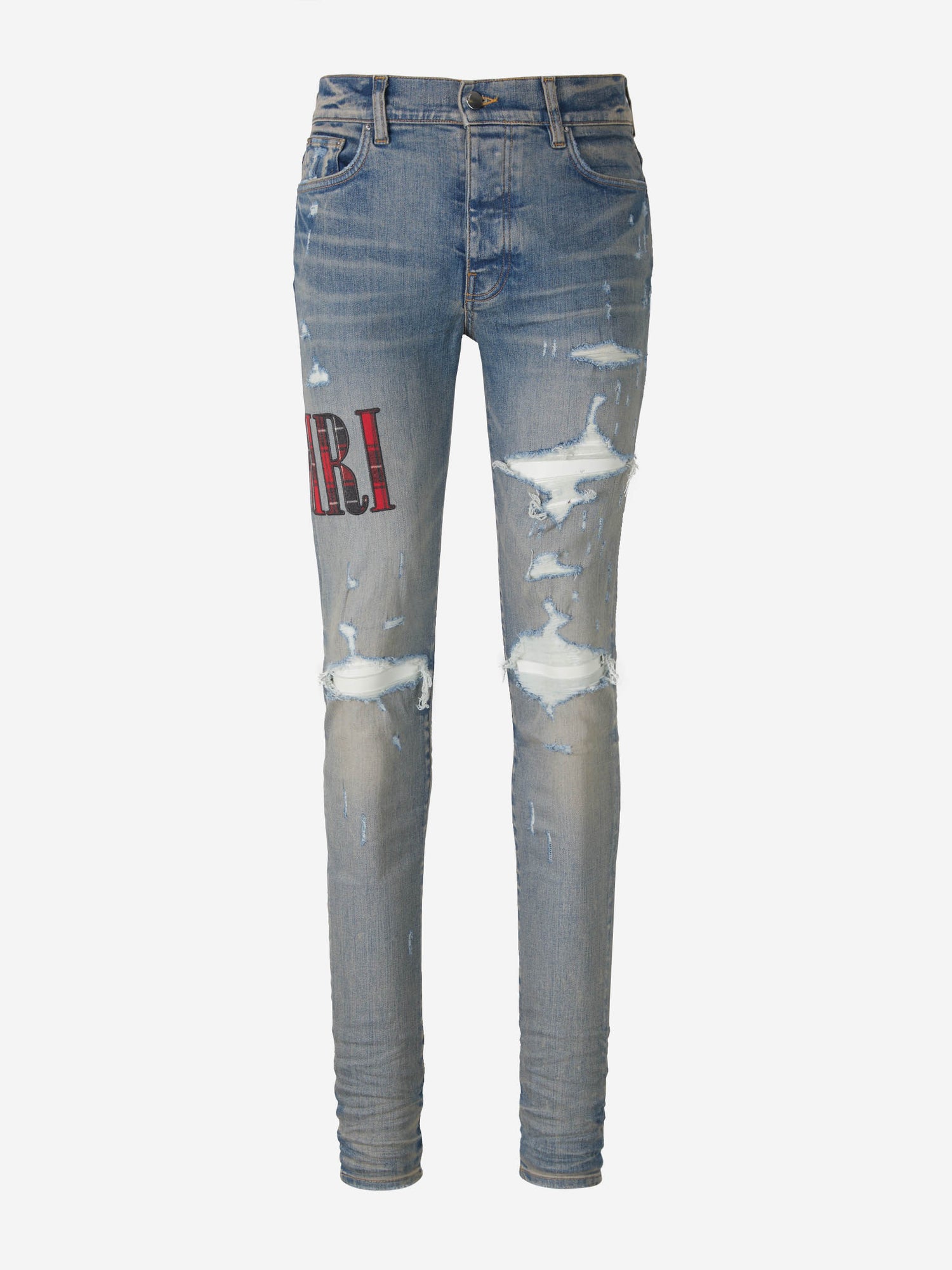 Amiri Jeans Slim Fit color Azul Denim sku 522-002334 01 - Foto 1
