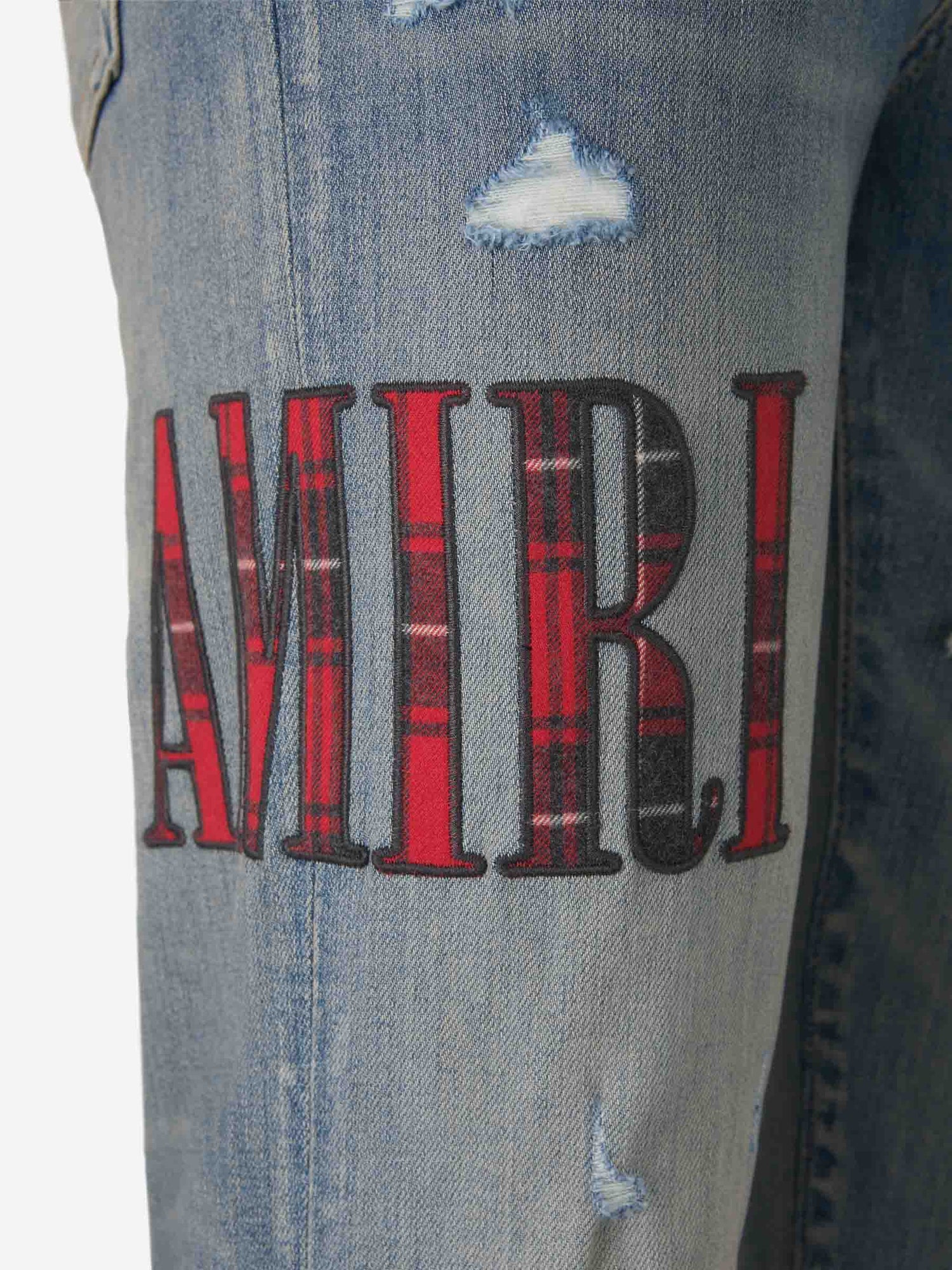 Amiri Jeans Slim Fit color Azul Denim sku 522-002334 01 - Foto 5