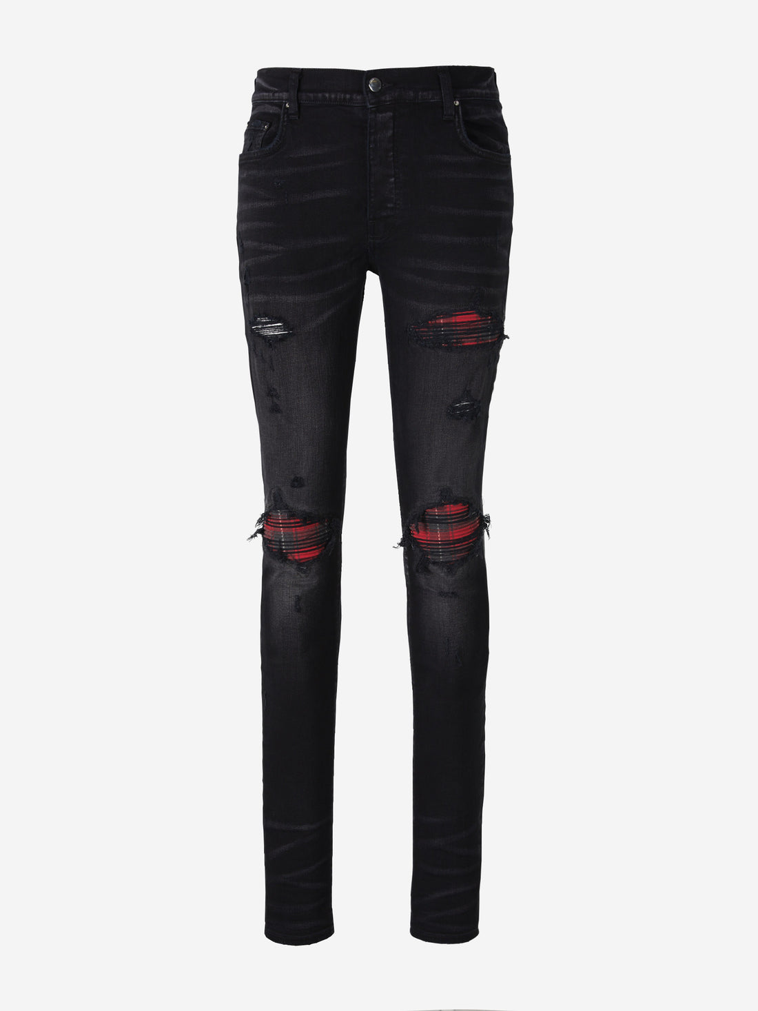 Amiri Jeans MX1 Parches color Negro sku 522-002336 01 - Foto 1