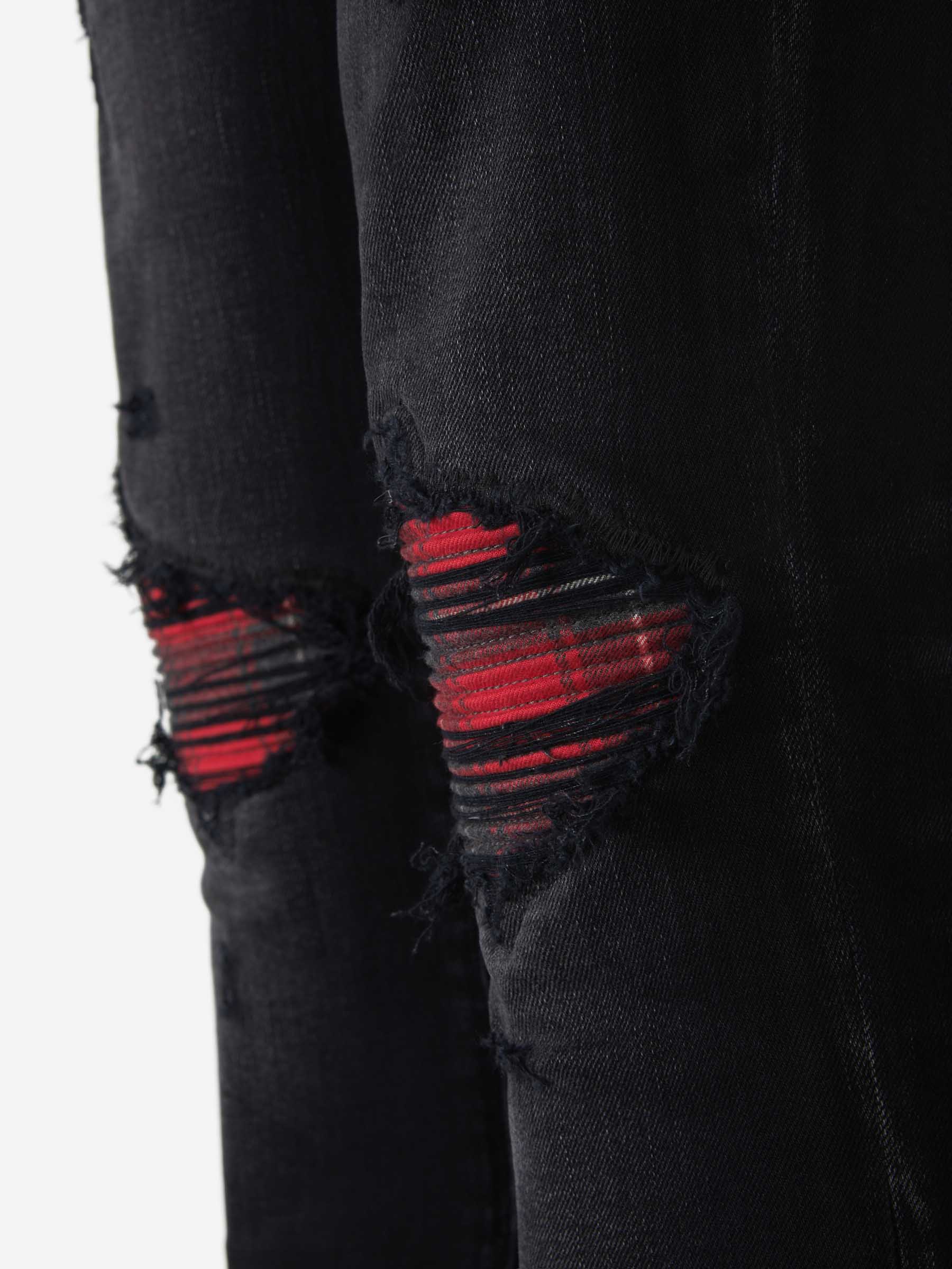 Amiri Jeans MX1 Parches color Negro sku 522-002336 01 - Foto 4