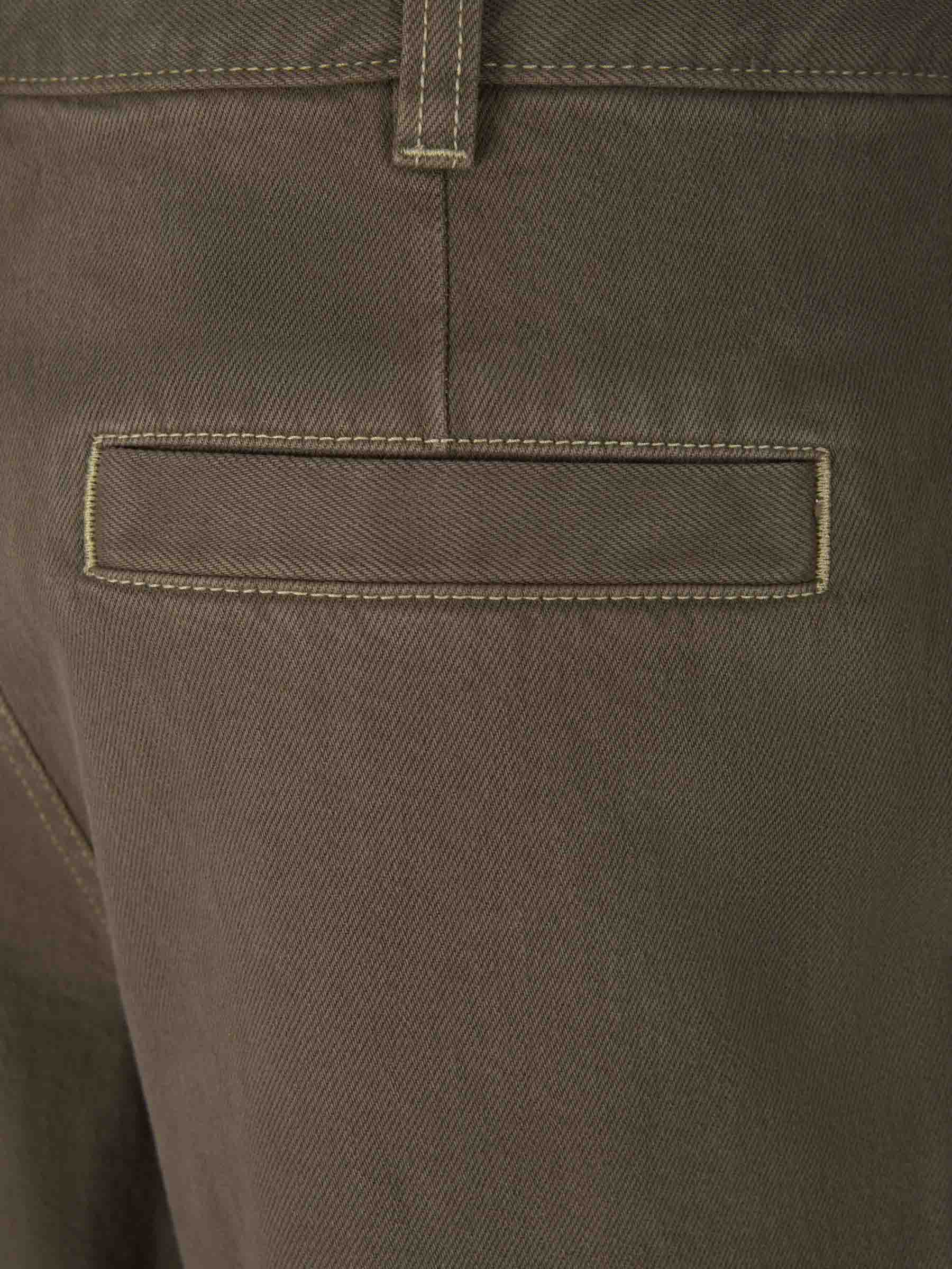 Jacquemus Jeans Le De Nîmes color Verde Militar sku 522-002343 01 - Foto 6