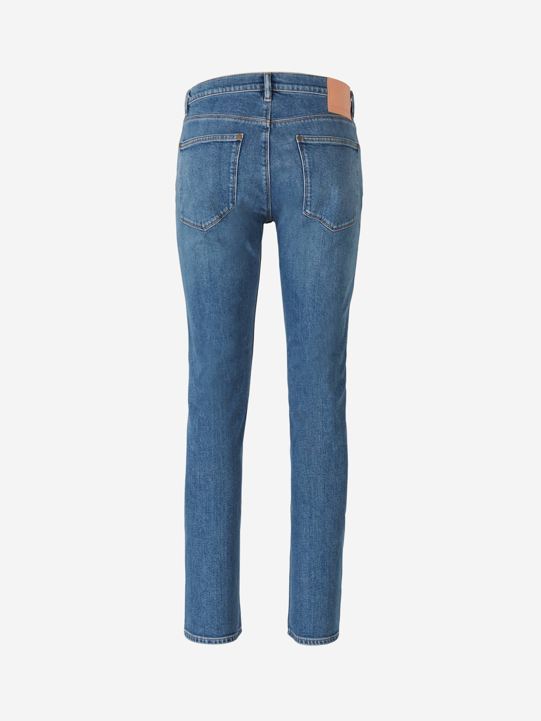 Acne Studios Jeans Max Rectos color Azul Denim sku 522-002348 01 - Foto 2