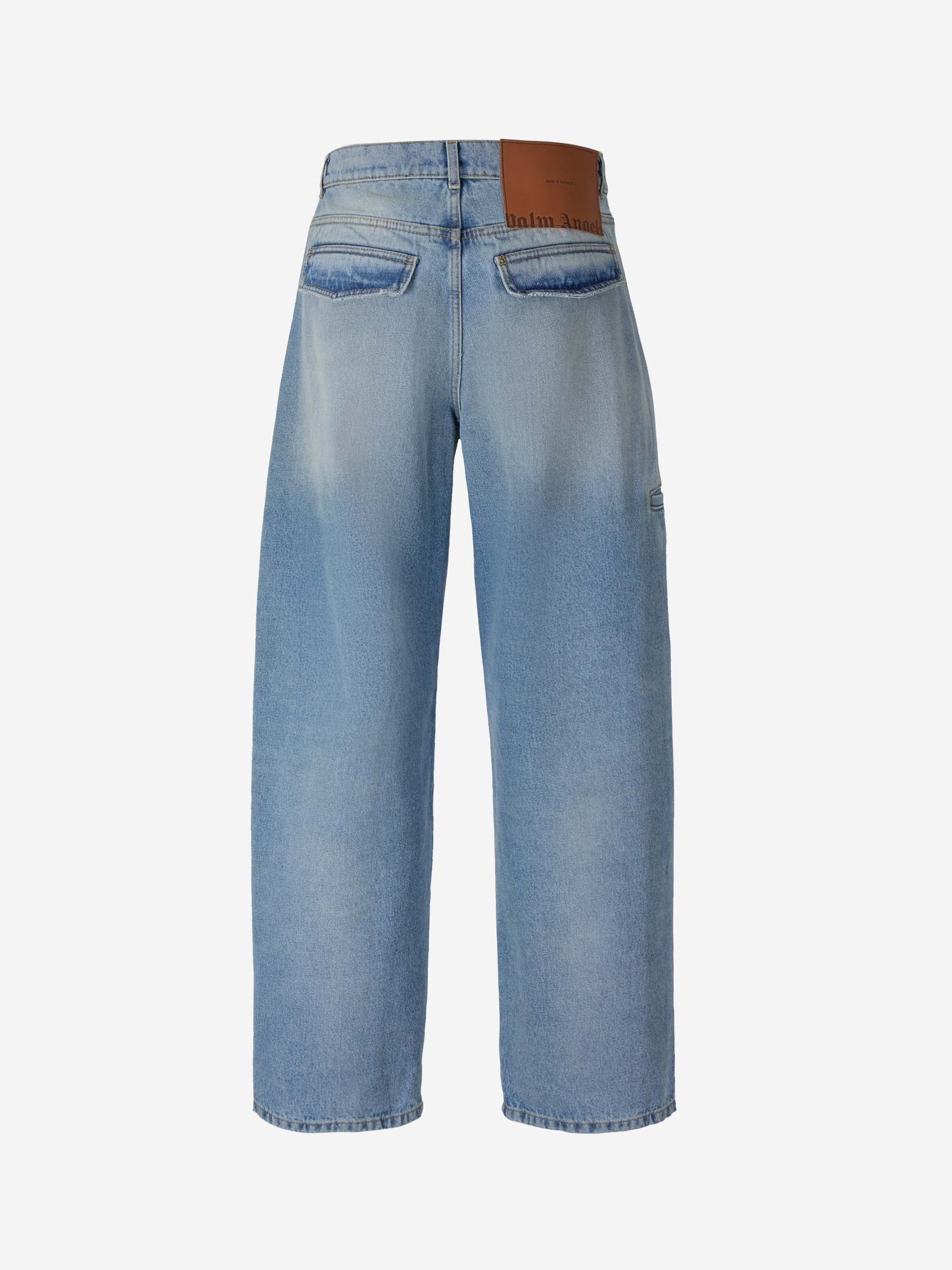 Palm Angels Jeans Alameda color Azul Denim sku 522-002359 01 - Foto 3