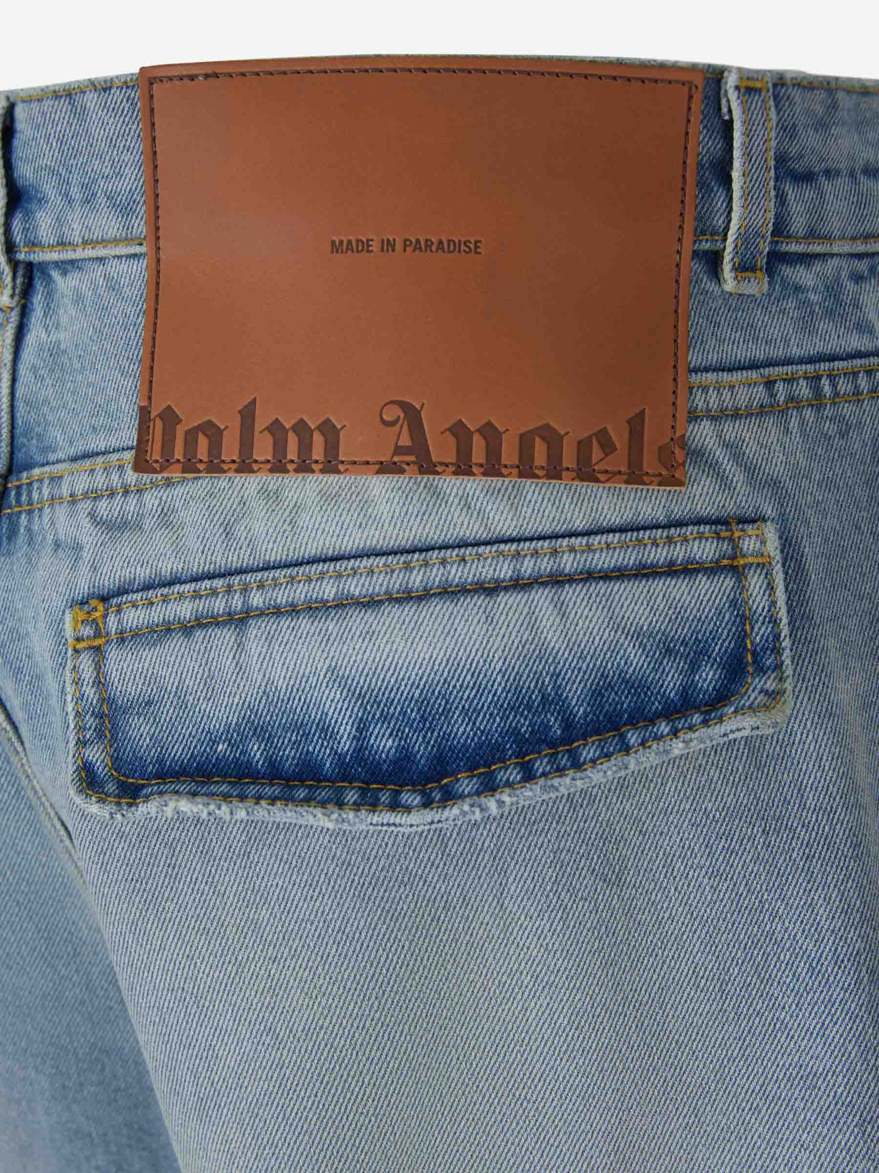 Palm Angels Jeans Alameda color Azul Denim sku 522-002359 01 - Foto 6