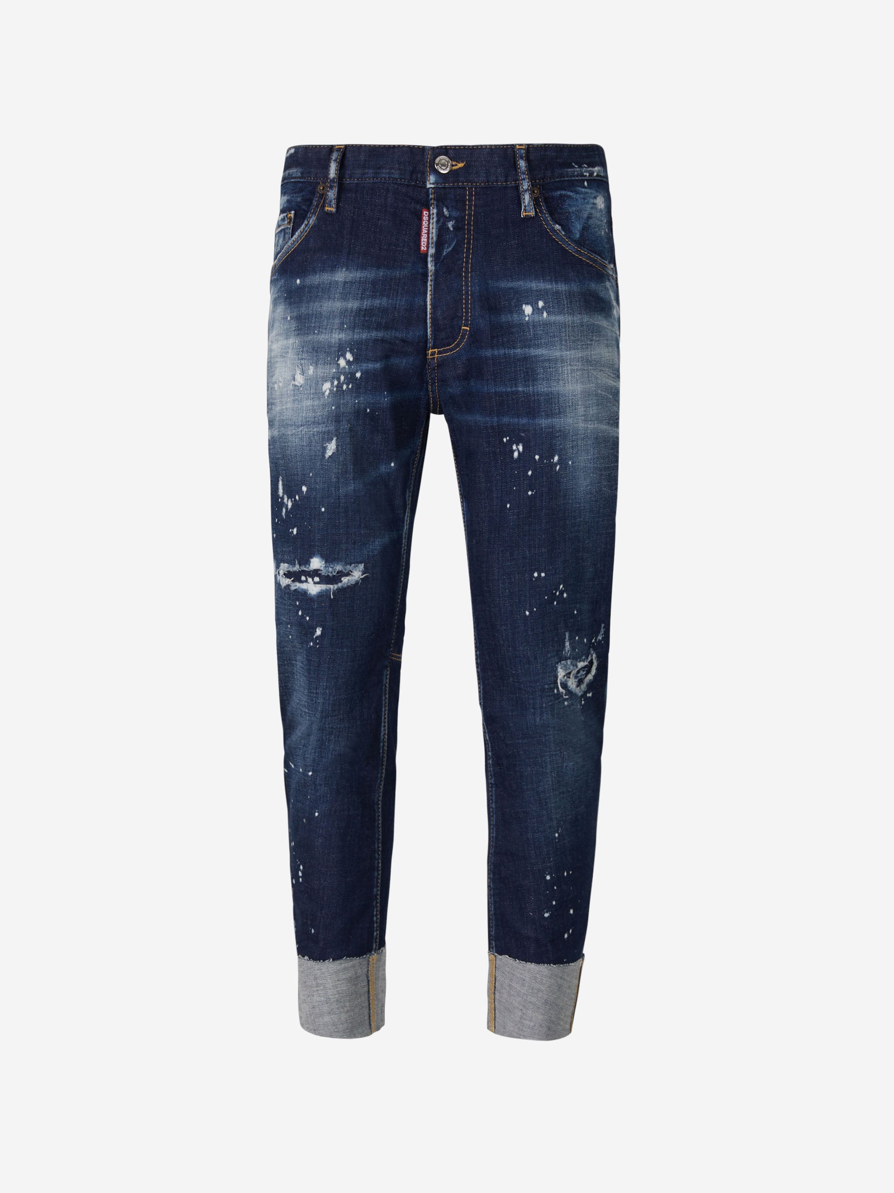 Dsquared2 Jeans Sailor Detalle Rotos color Azul Cobalto sku 522-002374 01 - Foto 1