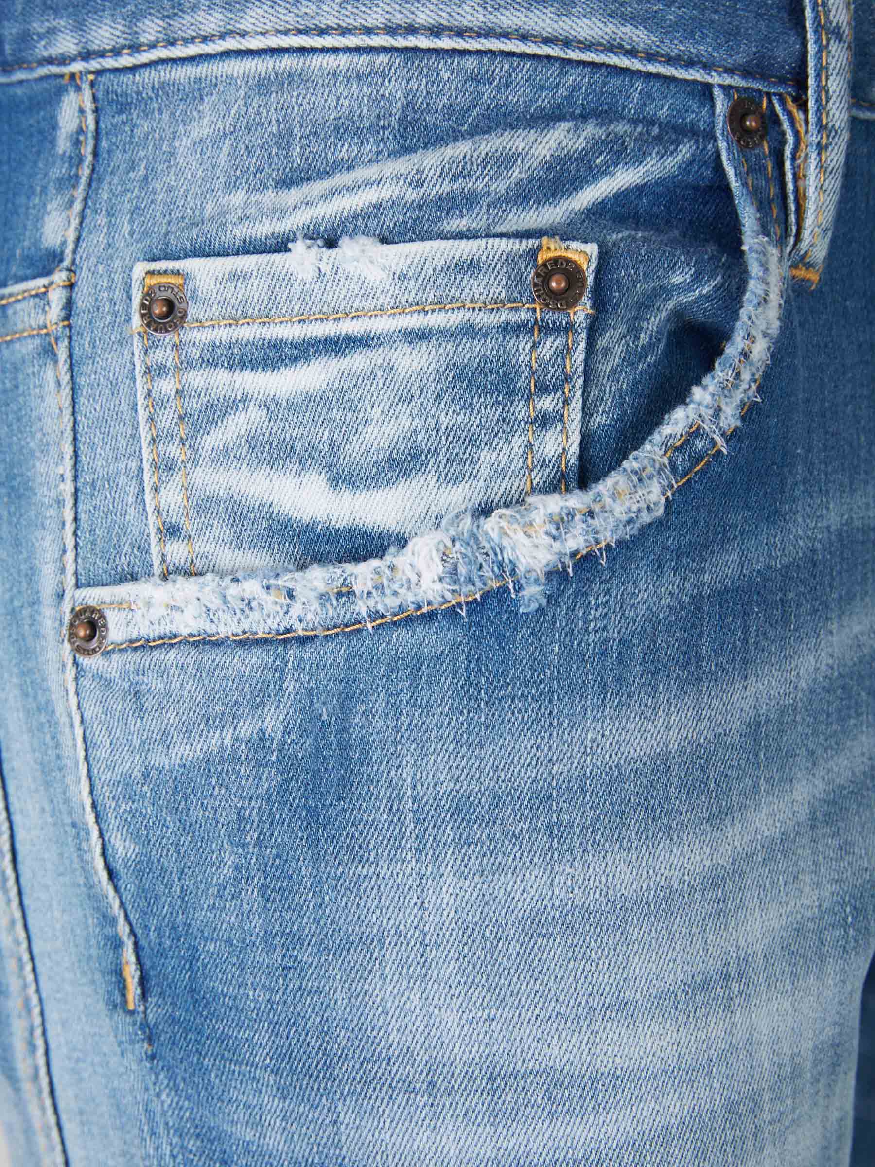 Dsquared2 Jeans Skater Slim color Azul Denim sku 522-002382 01 - Foto 3