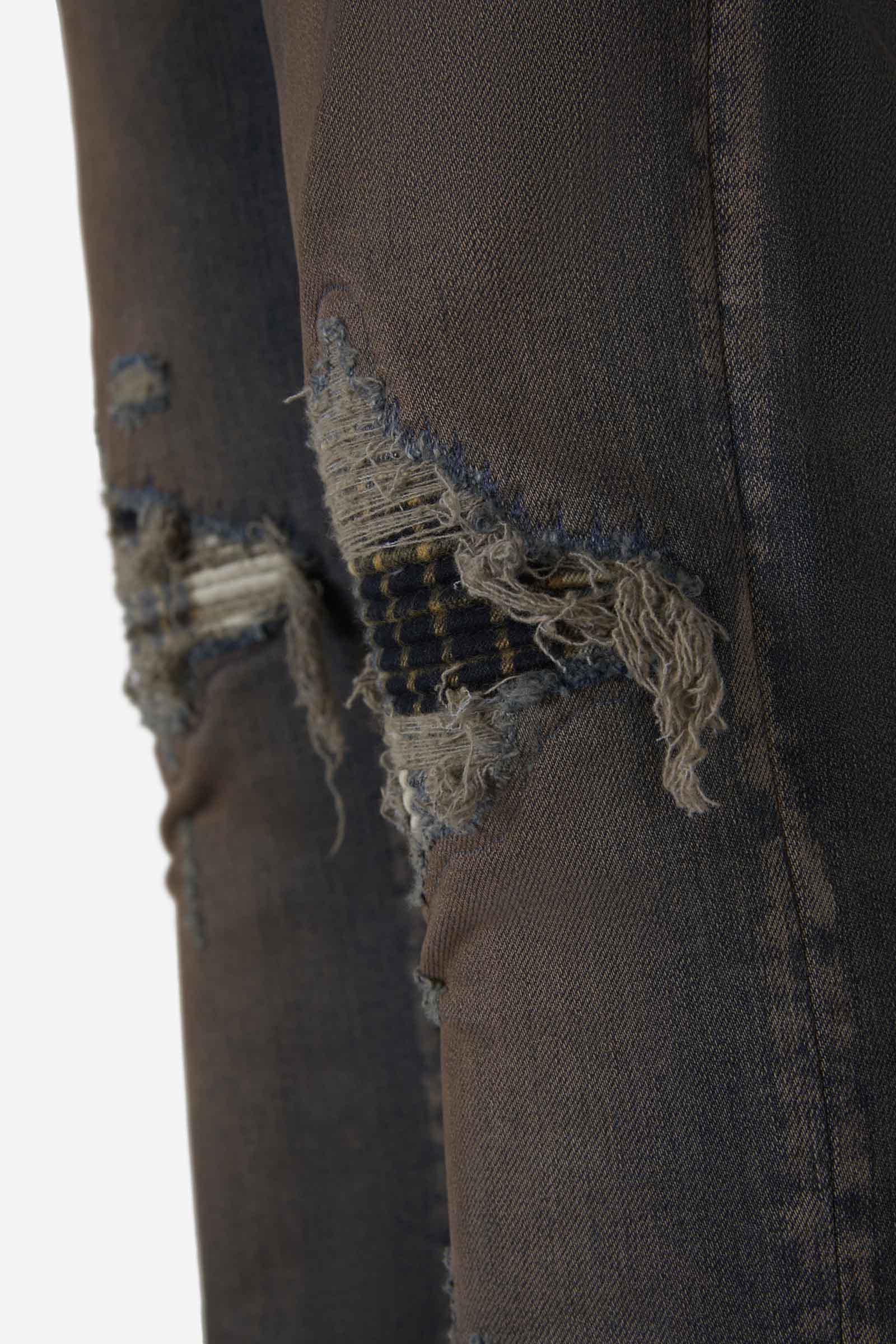 Amiri Jeans Parche Contraste color Azul Cobalto sku 522-002386 01 - Foto 4