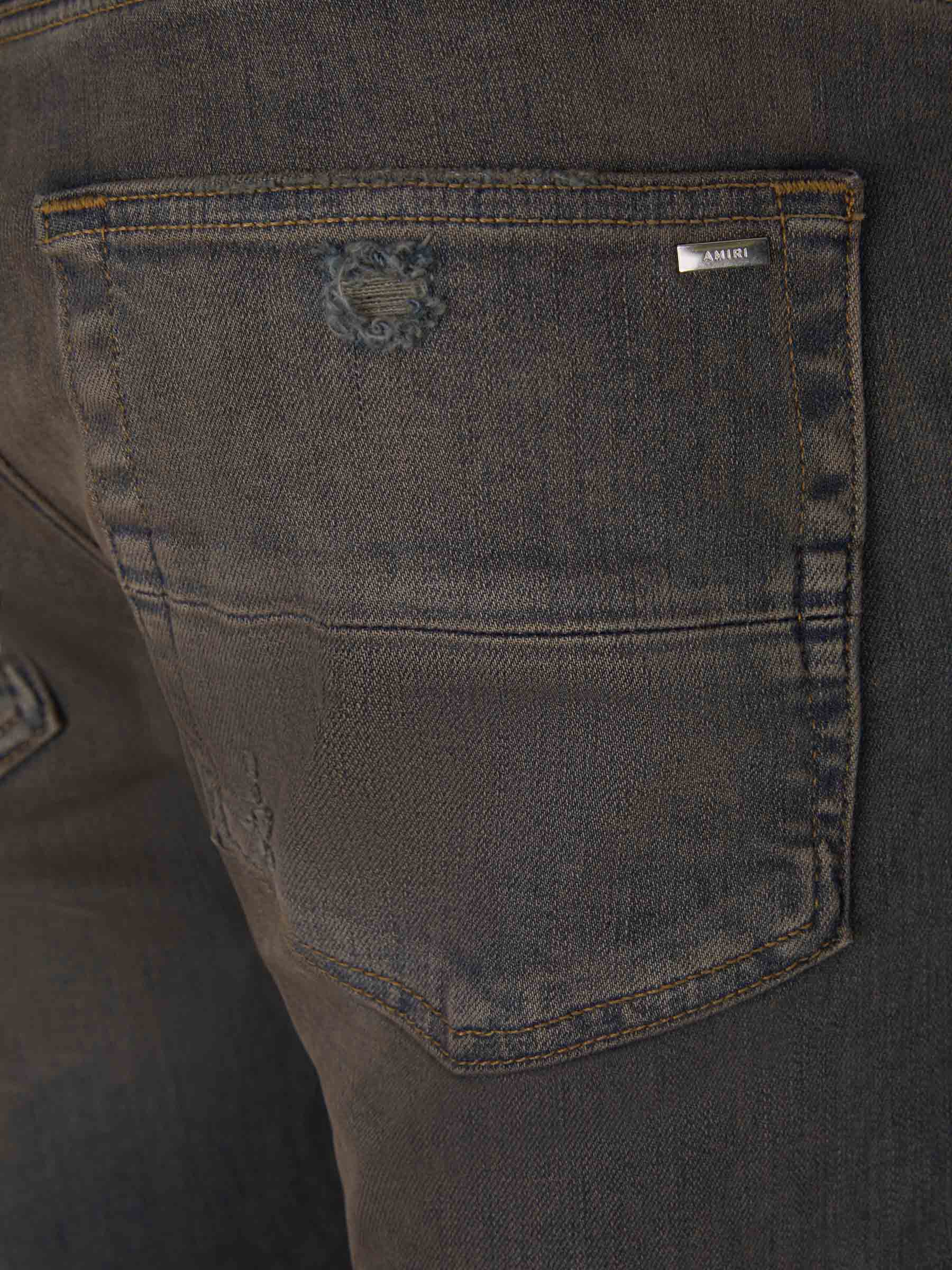 Amiri Jeans Parche Contraste color Azul Cobalto sku 522-002386 01 - Foto 5