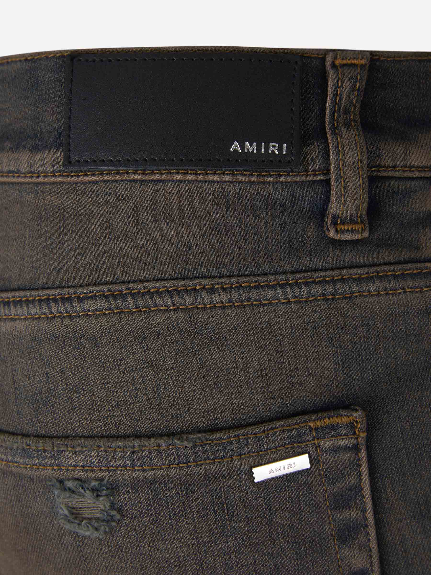 Amiri Jeans Parche Contraste color Azul Cobalto sku 522-002386 01 - Foto 6