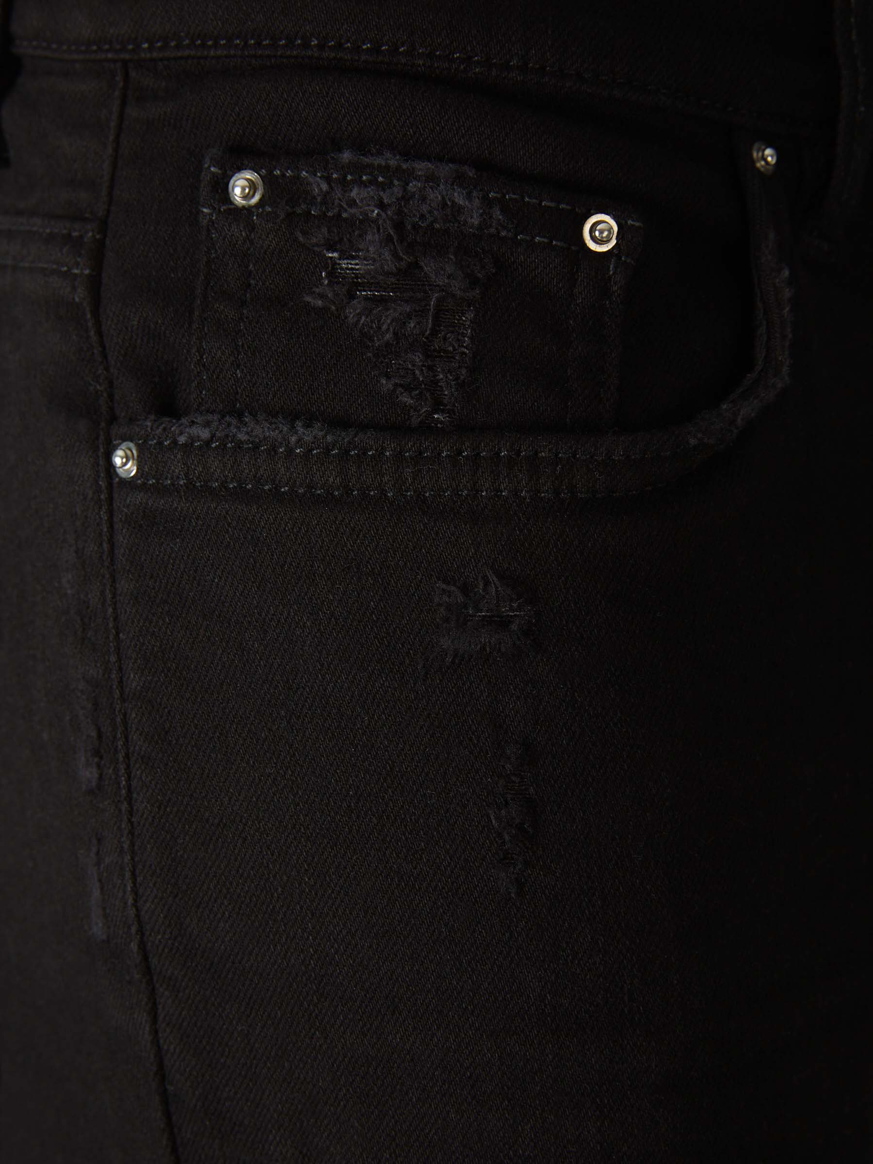 Amiri Jeans Bandana Slim color Negro sku 522-002390 01 - Foto 3