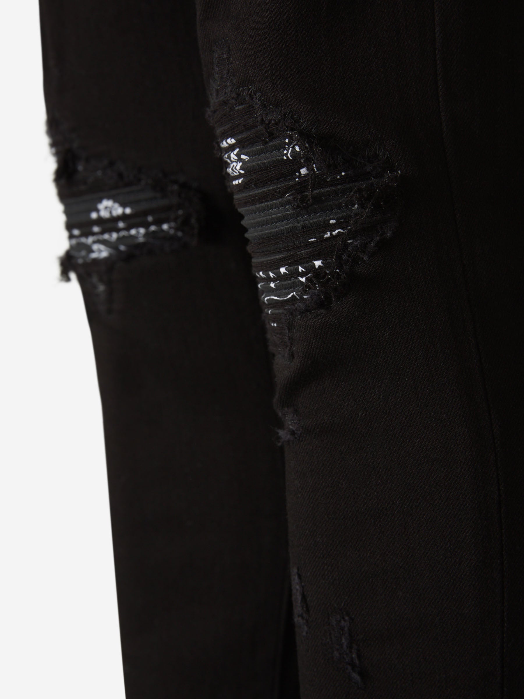 Amiri Jeans Bandana Slim color Negro sku 522-002390 01 - Foto 4