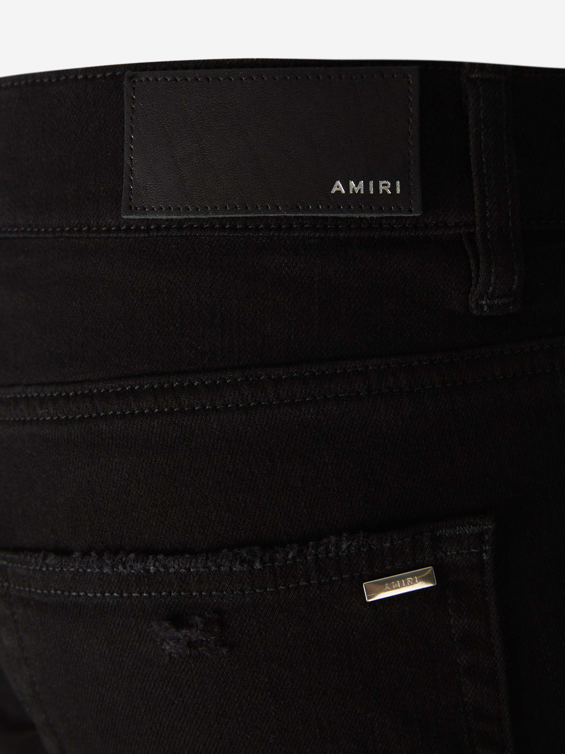 Amiri Jeans Bandana Slim color Negro sku 522-002390 01 - Foto 6