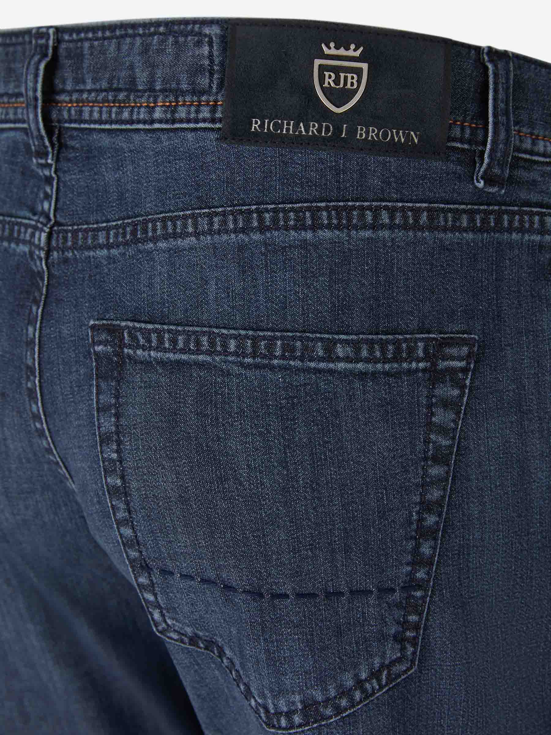 Richard J. Brown Jeans Milano color Azul Cobalto sku 522-002396 01 - Foto 4