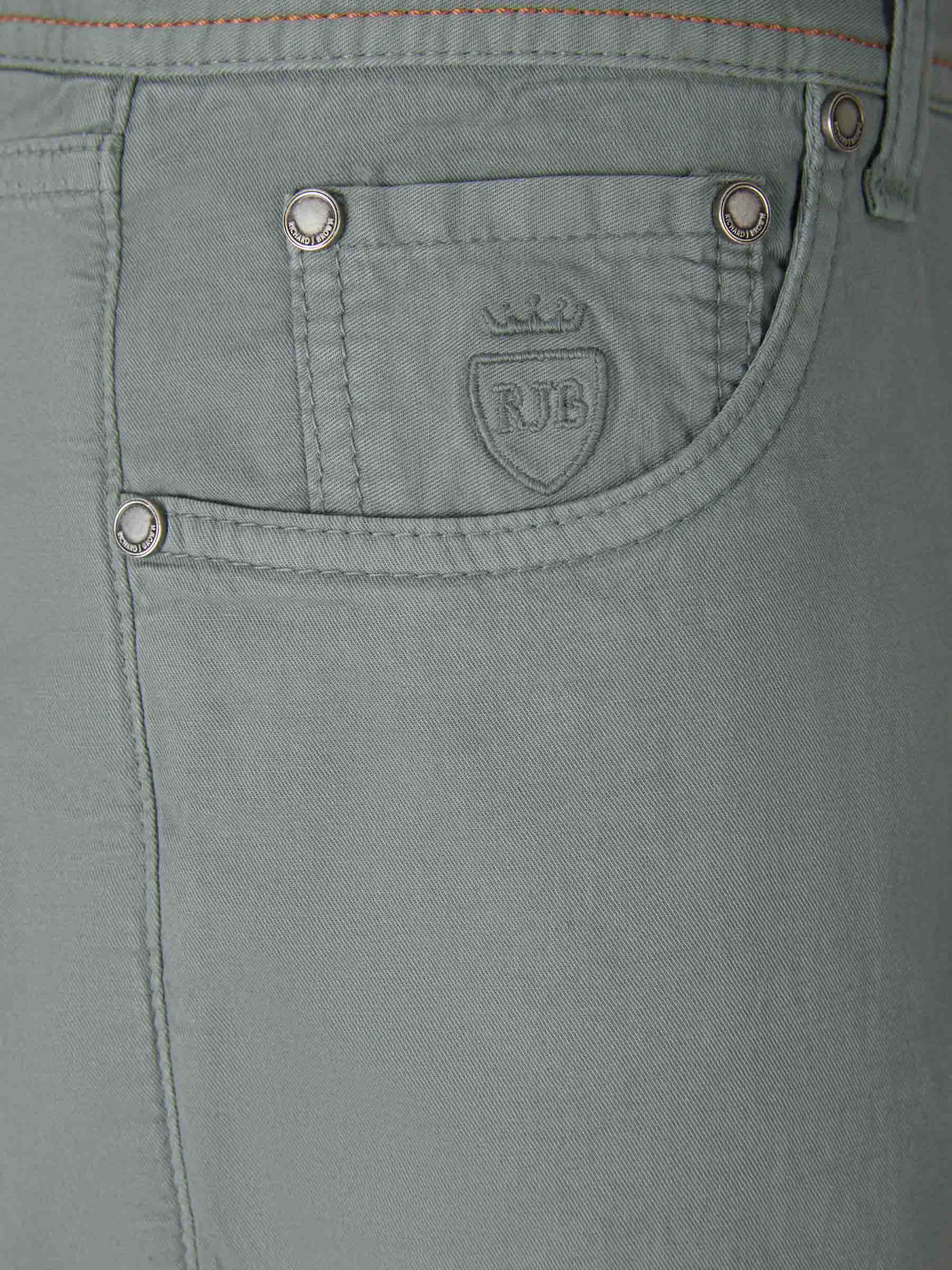 Richard J. Brown Jeans Milano color Verde Azulado sku 522-002397 04 - Foto 3