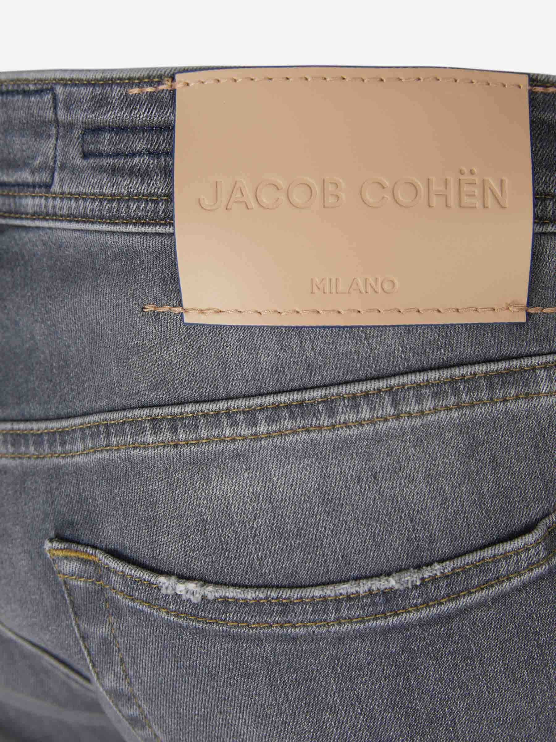 Jacob Cohën Jeans Ajustados Bard color Gris Piedra sku 522-002411 01 - Foto 5