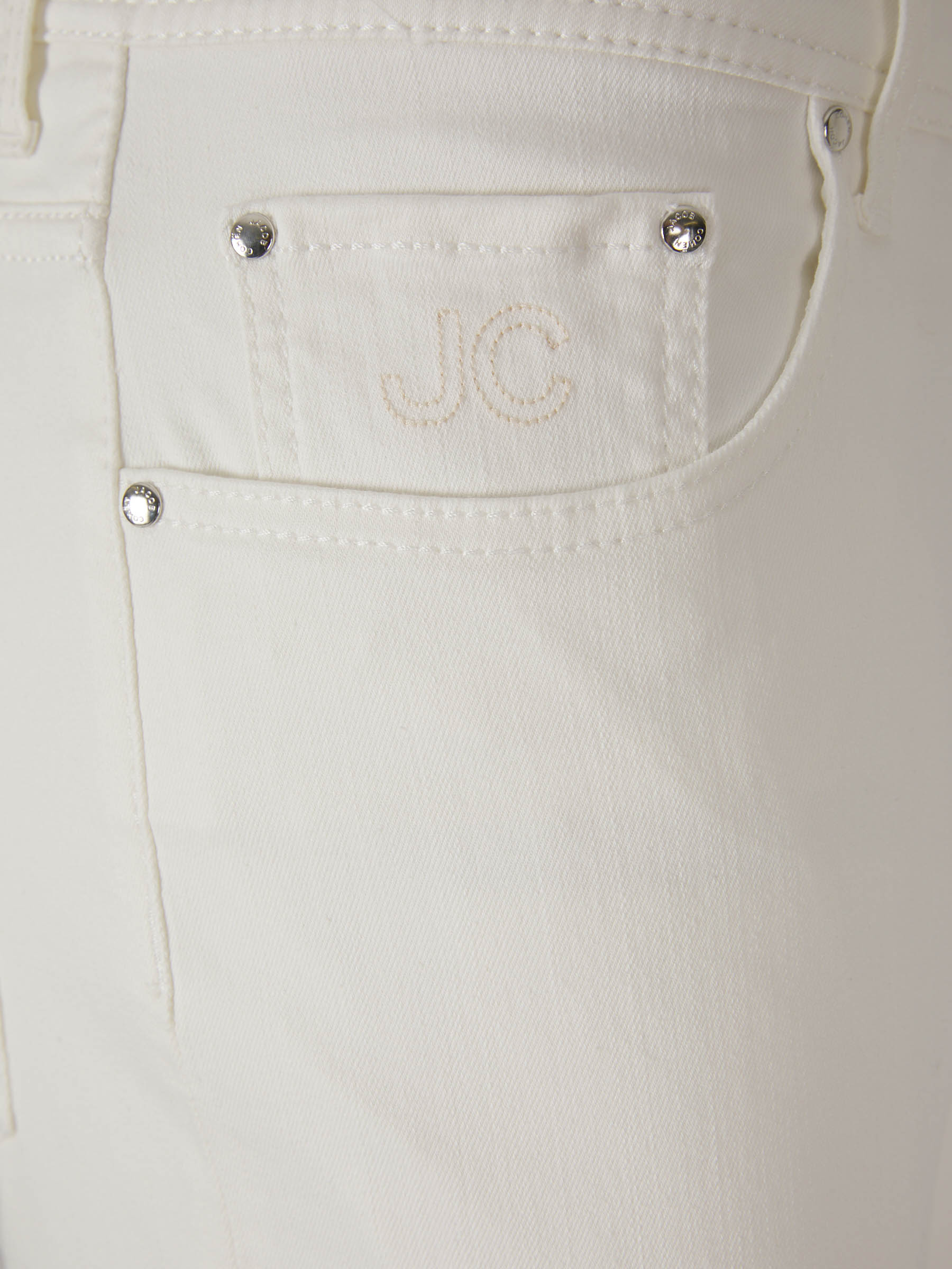 Outlet online Jacob Cohën Hombre Jeans Slim Nick color Blanco sku 522-002412 01 - Foto 3