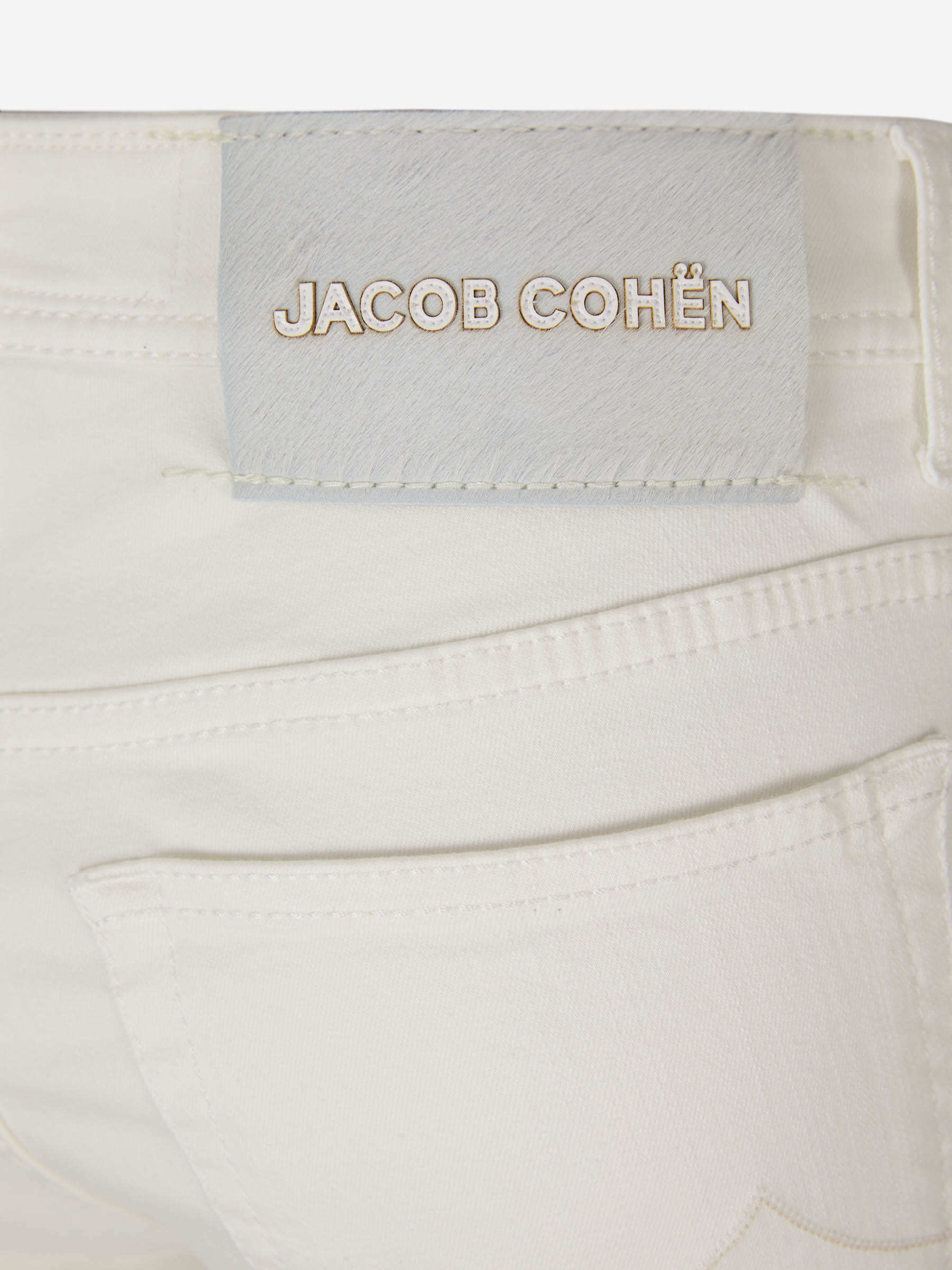 Outlet online Jacob Cohën Hombre Jeans Slim Nick color Blanco sku 522-002412 01 - Foto 5