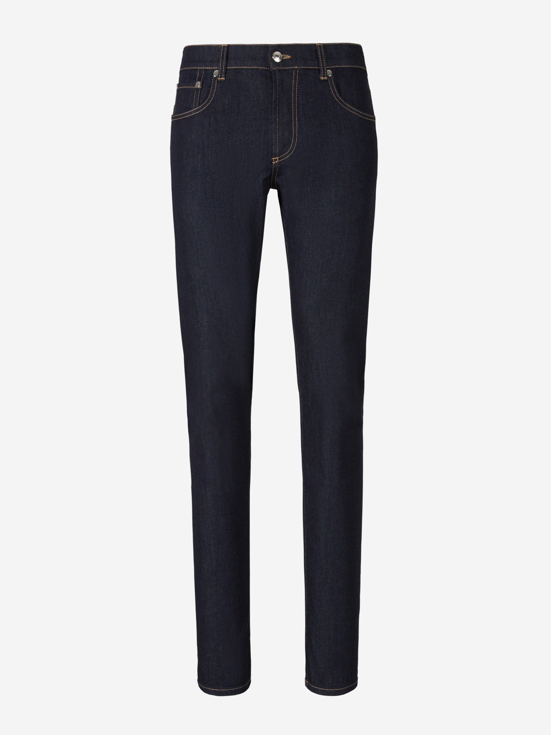 Alexander McQueen Jeans Regular Algodón color Azul Cobalto sku 522-002429 01 - Foto 1