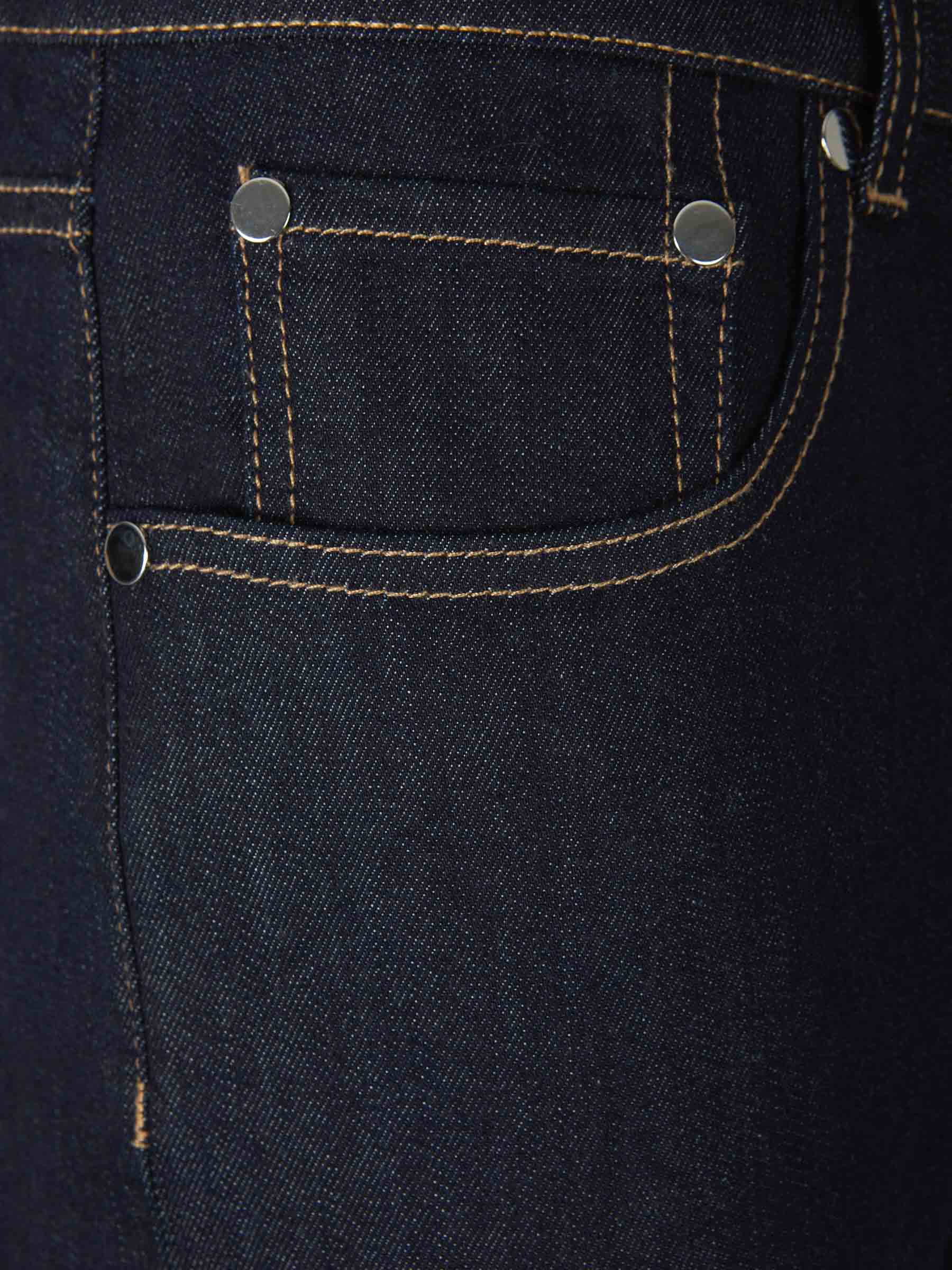 Alexander McQueen Jeans Regular Algodón color Azul Cobalto sku 522-002429 01 - Foto 3