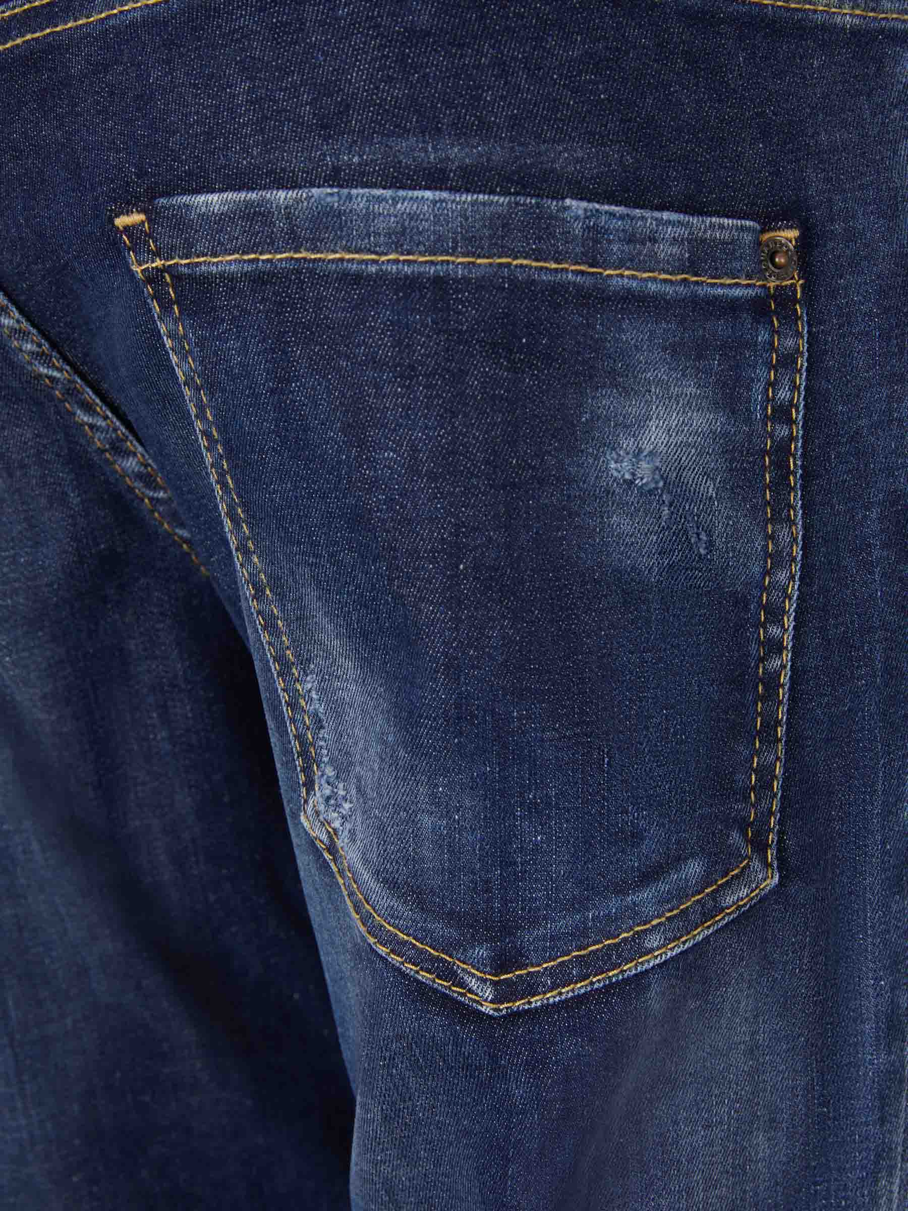 Outlet online Dsquared2 Hombre Jeans Slim Skater color Azul Cobalto sku 522-002499 01 - Foto 4