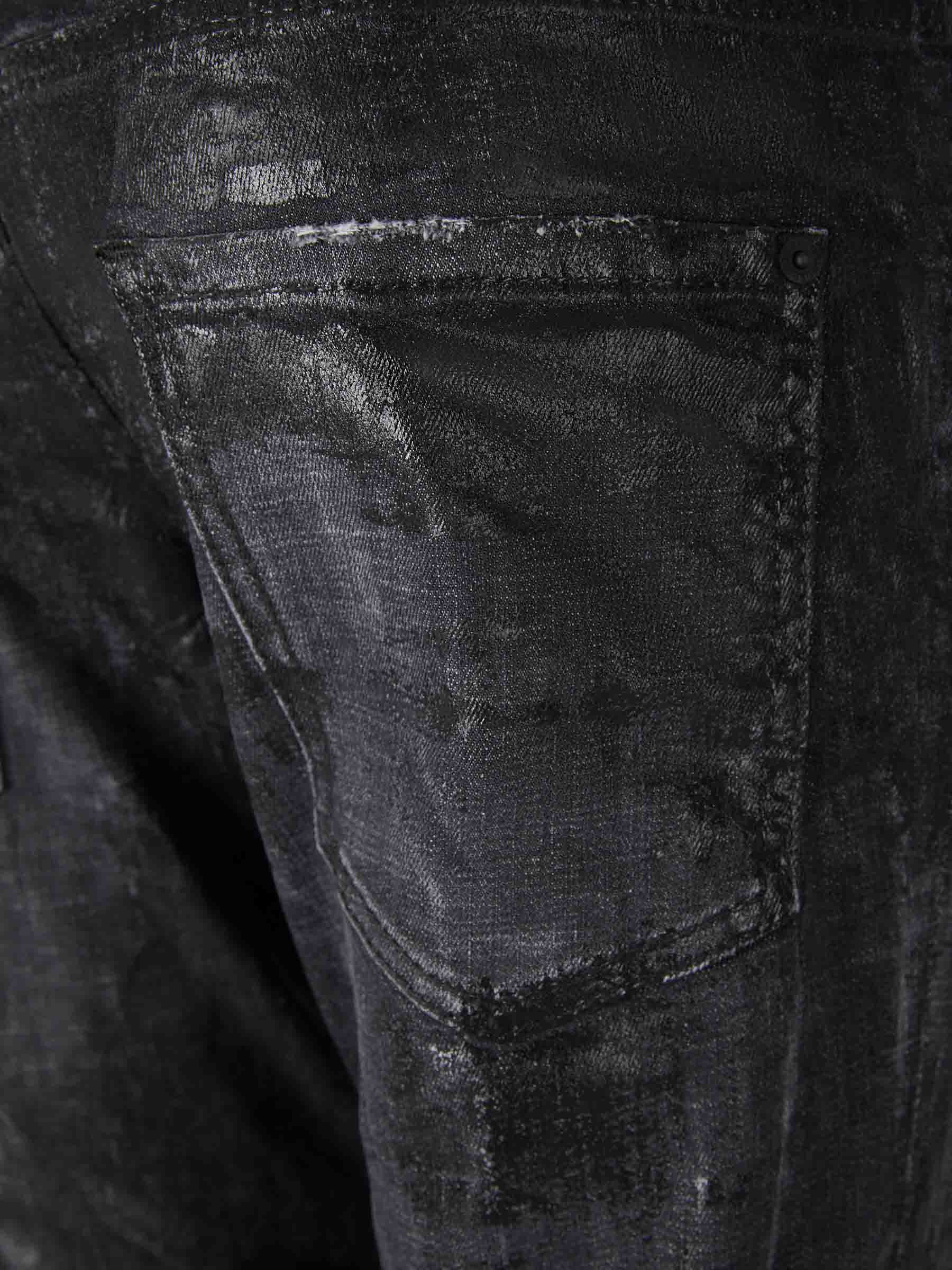 Dsquared2 Jeans Slim Skater color Negro sku 522-002500 01 - Foto 3