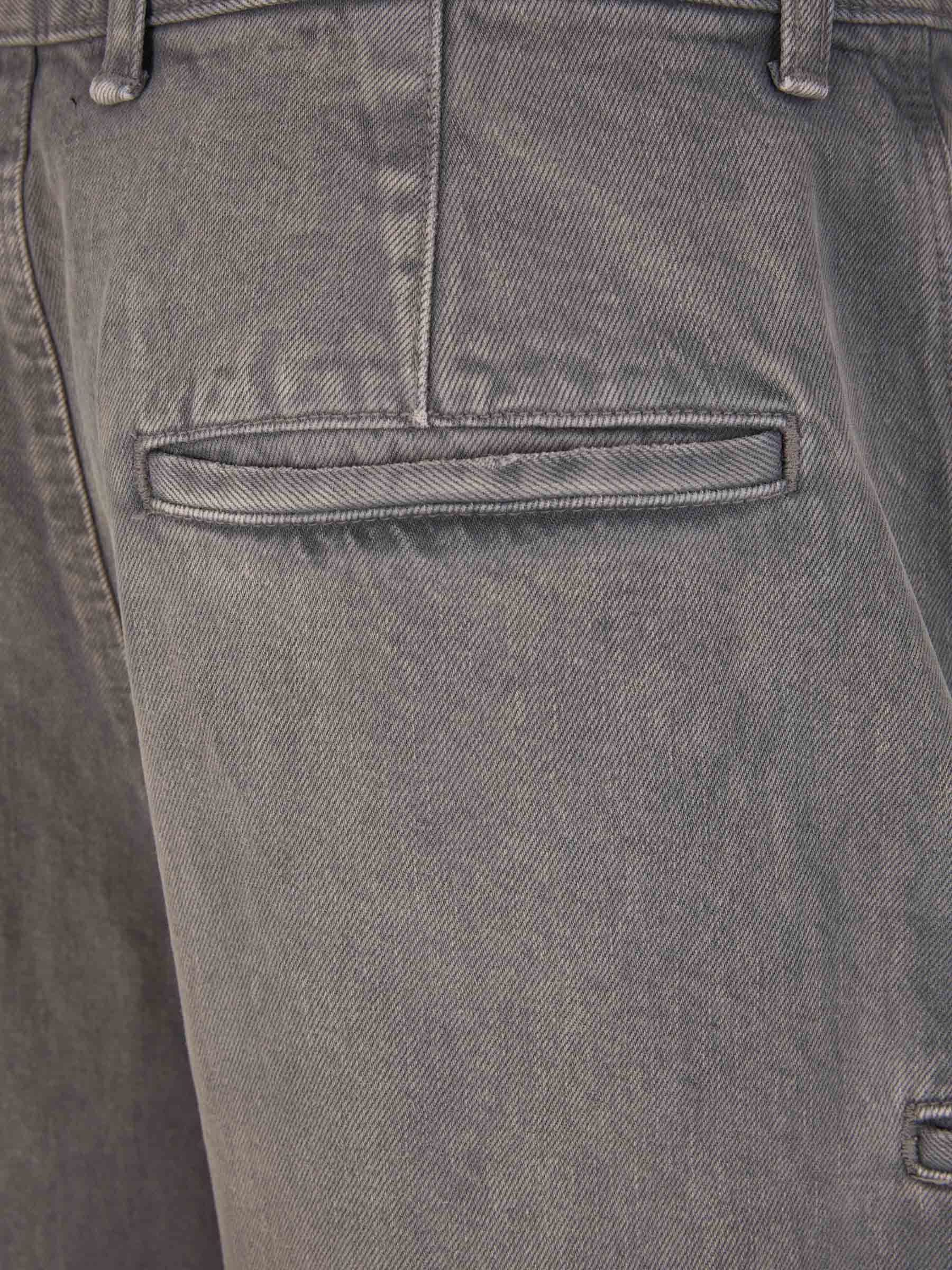John Elliott Jeans Wide Leg Sendai color Gris Piedra sku 522-002546 01 - Foto 4