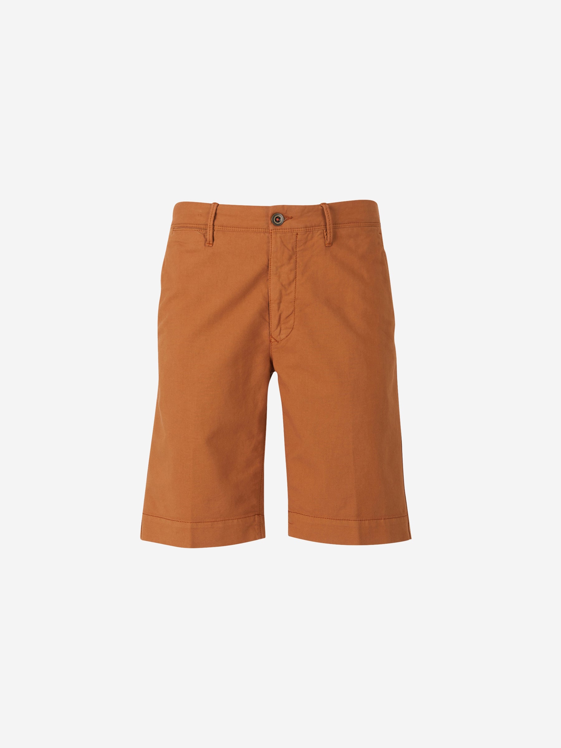 Incotex Slacks Bermudas Chino color Verde Militar sku 523-000590 10 - Foto 15