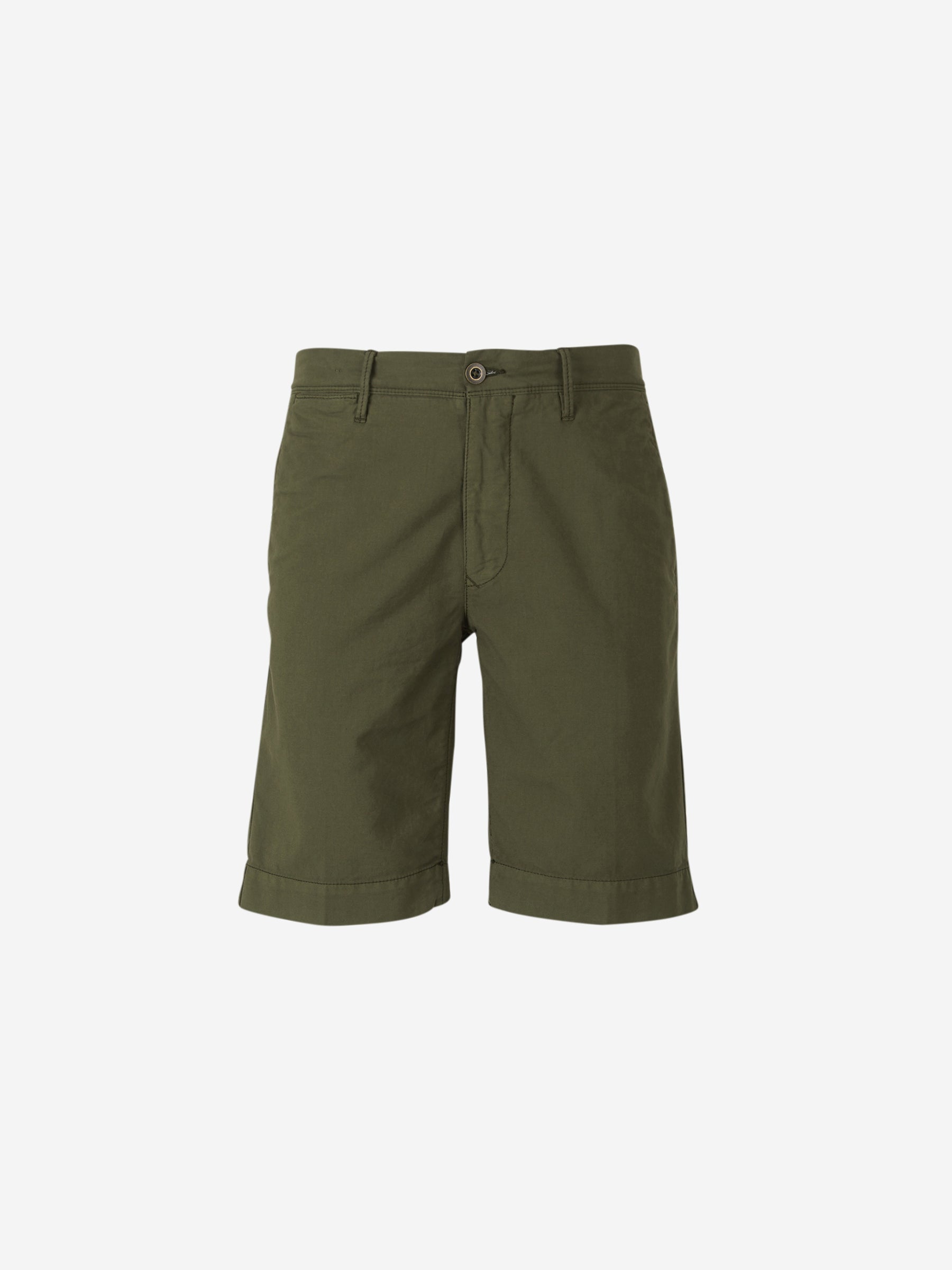 Incotex Slacks Bermudas Chino color Verde Militar sku 523-000590 10 - Foto 19