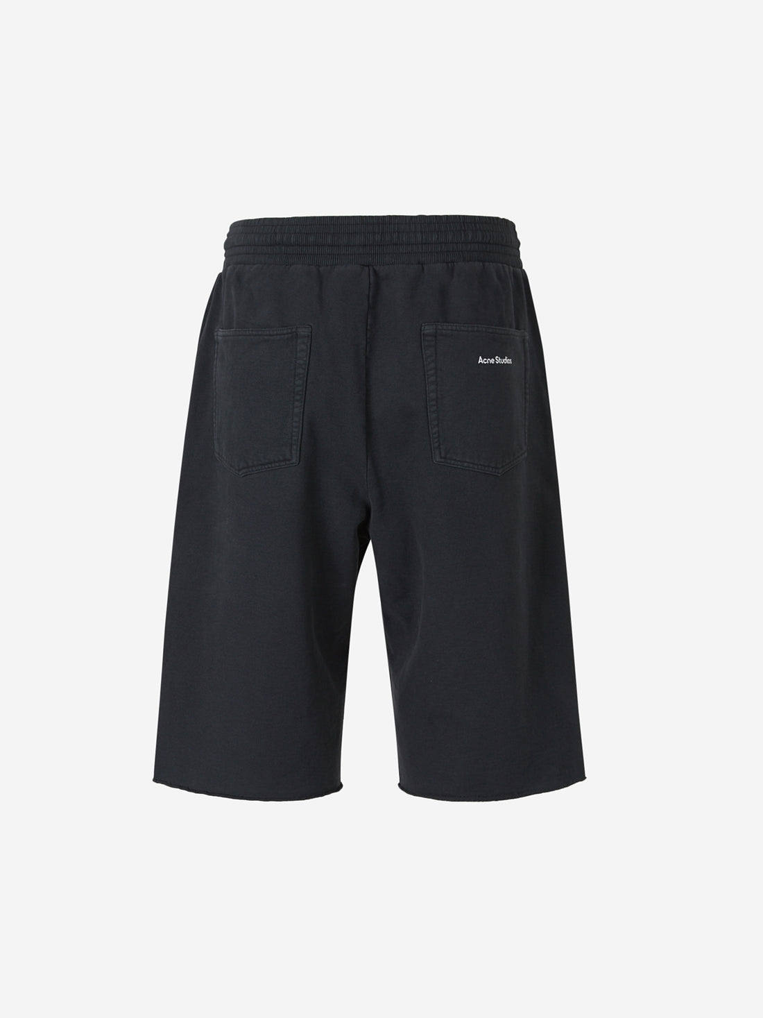 Acne Studios Bermudas Deportivas Algodón color Gris Antracita sku 523-000551 01 - Foto 2