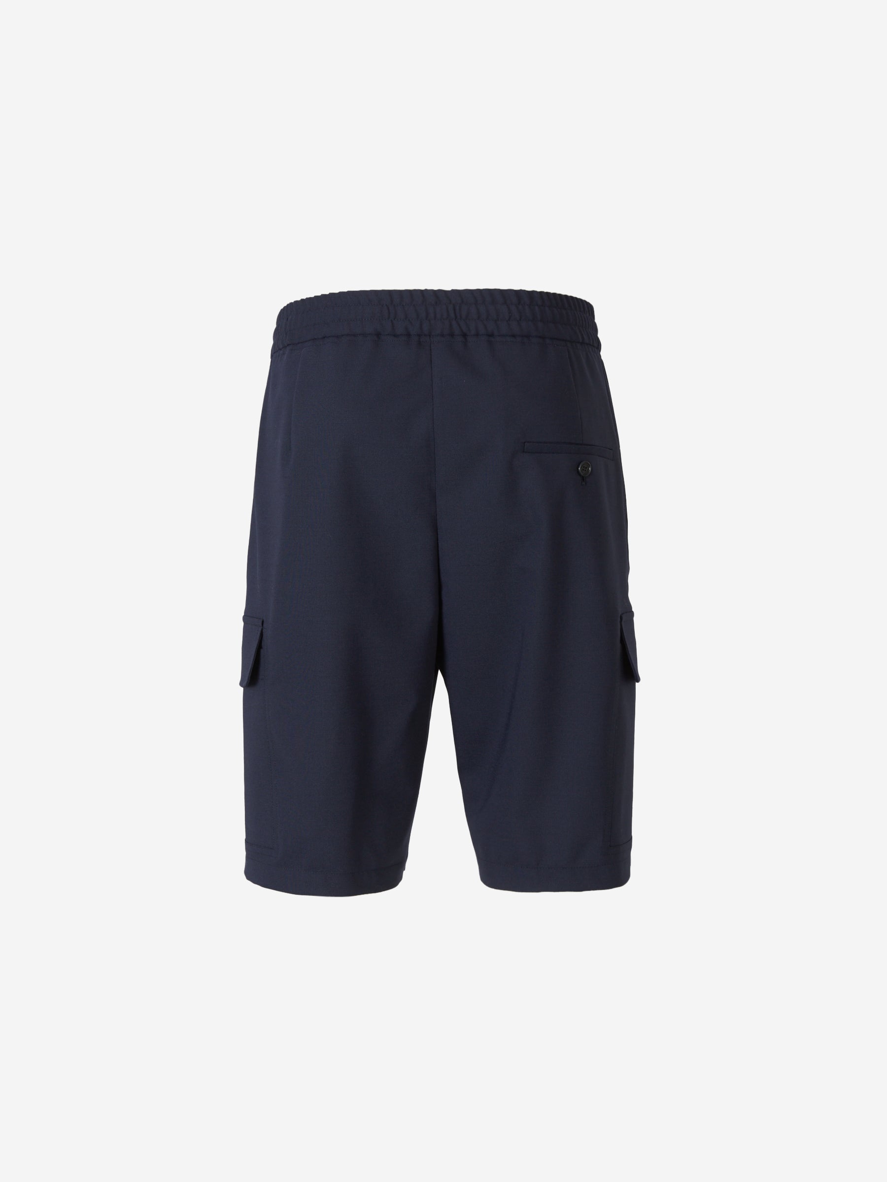 Neil Barrett Bermudas Cargo color Azul Marino sku 523-000569 01 - Foto 3
