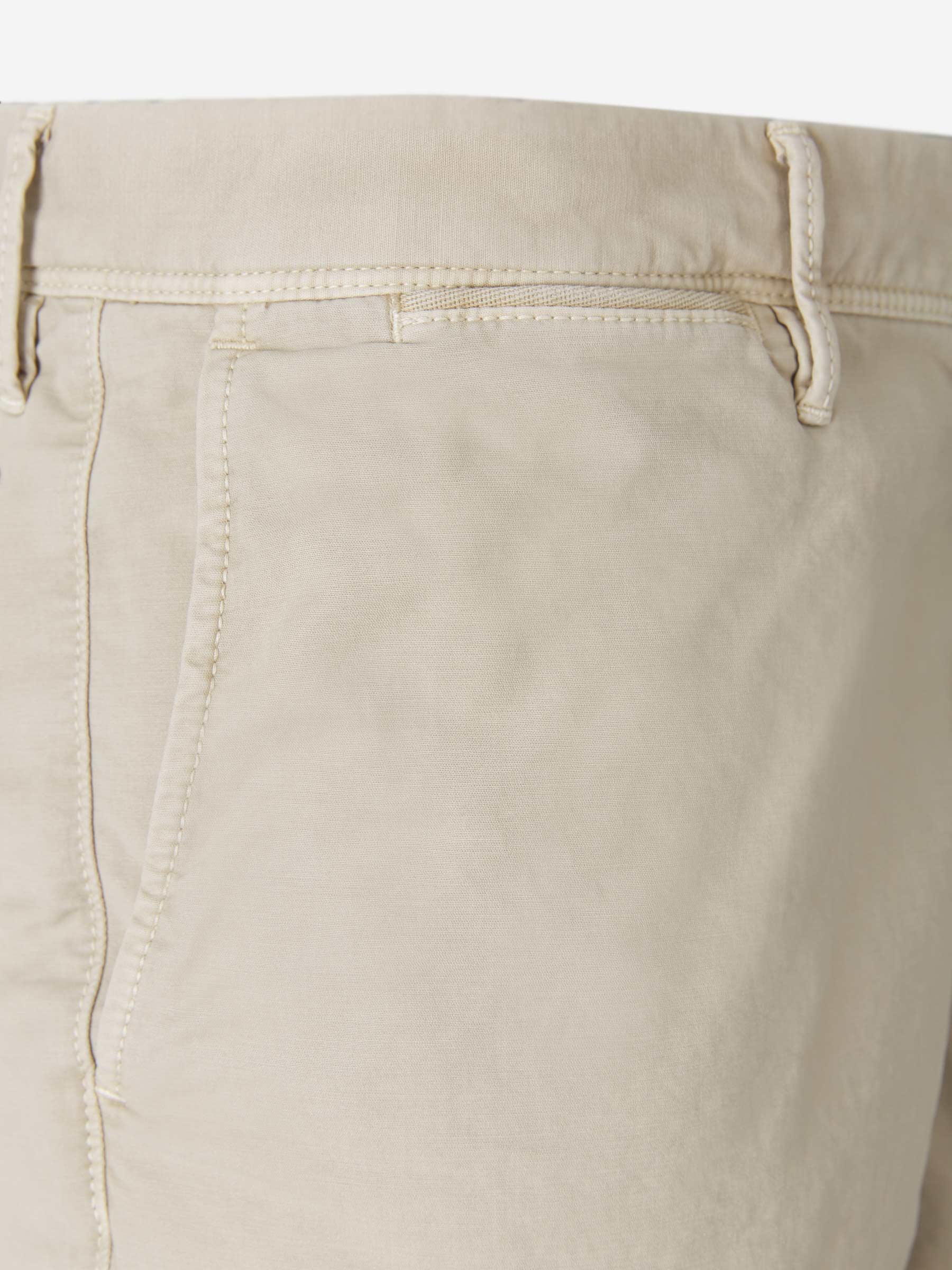 Incotex Slacks Bermudas Chino color Verde Militar sku 523-000590 10 - Foto 3