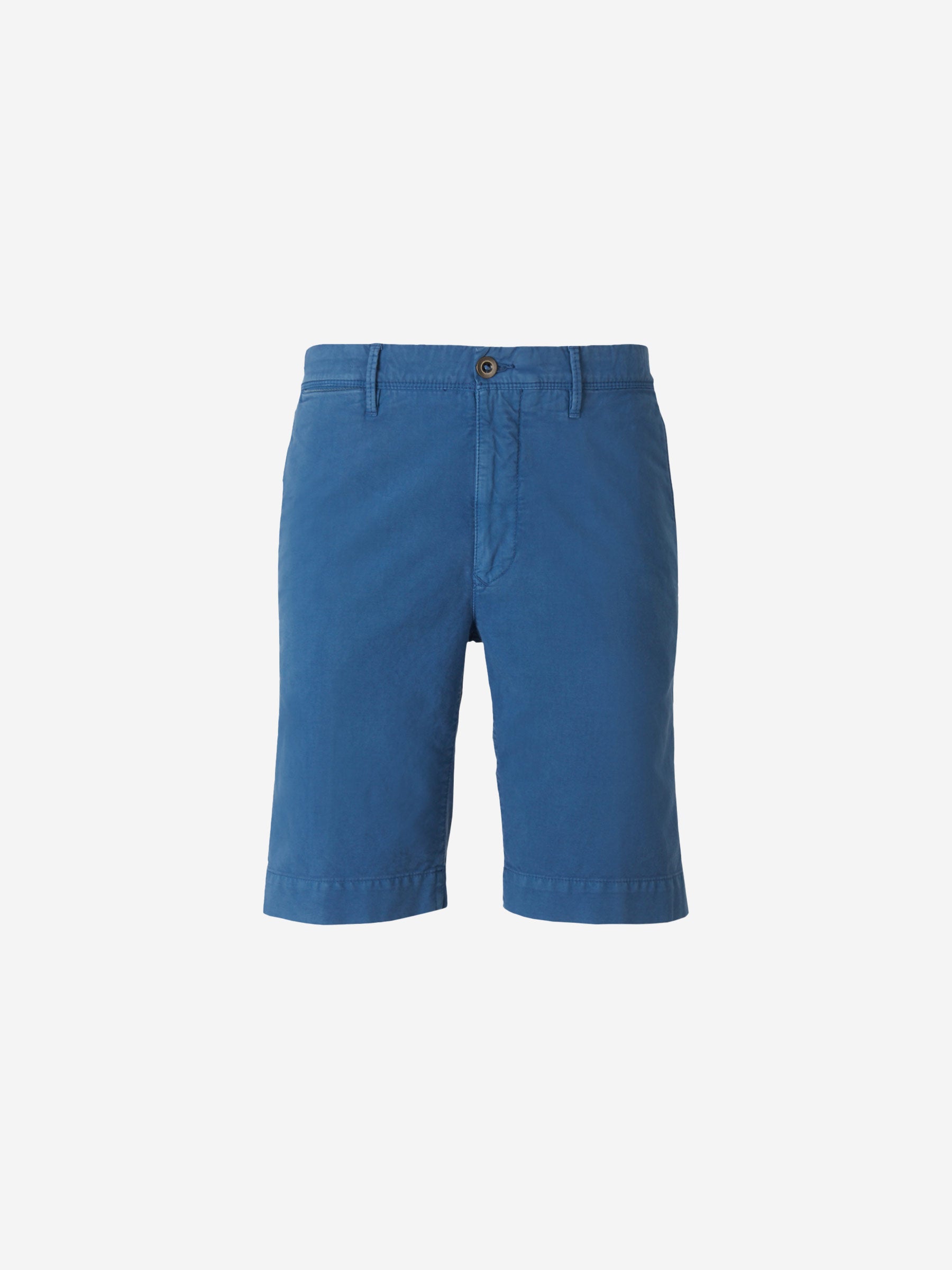 Incotex Slacks Bermudas Chino color Verde Militar sku 523-000590 10 - Foto 13