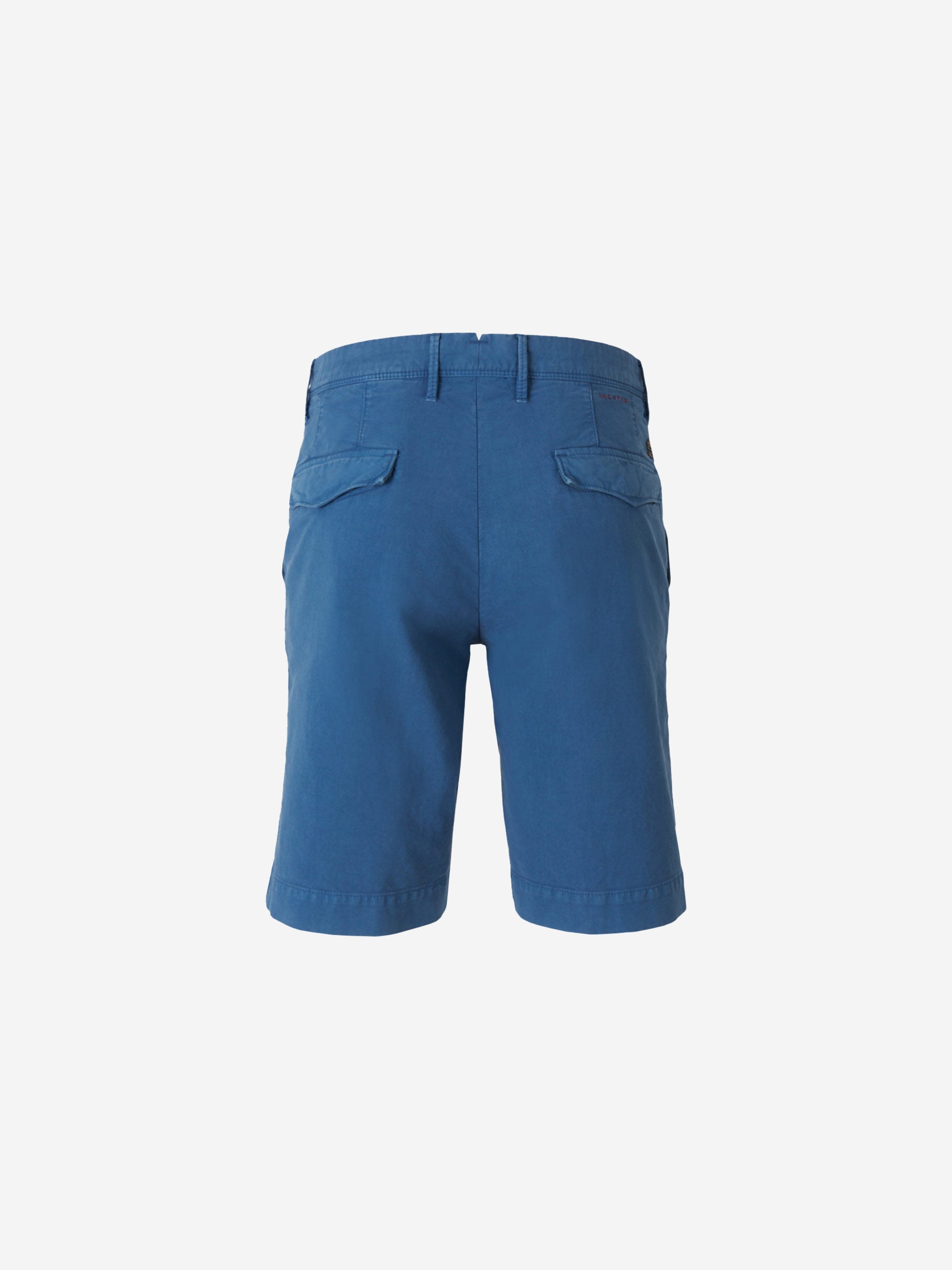 Incotex Slacks Bermudas Chino color Verde Militar sku 523-000590 10 - Foto 14