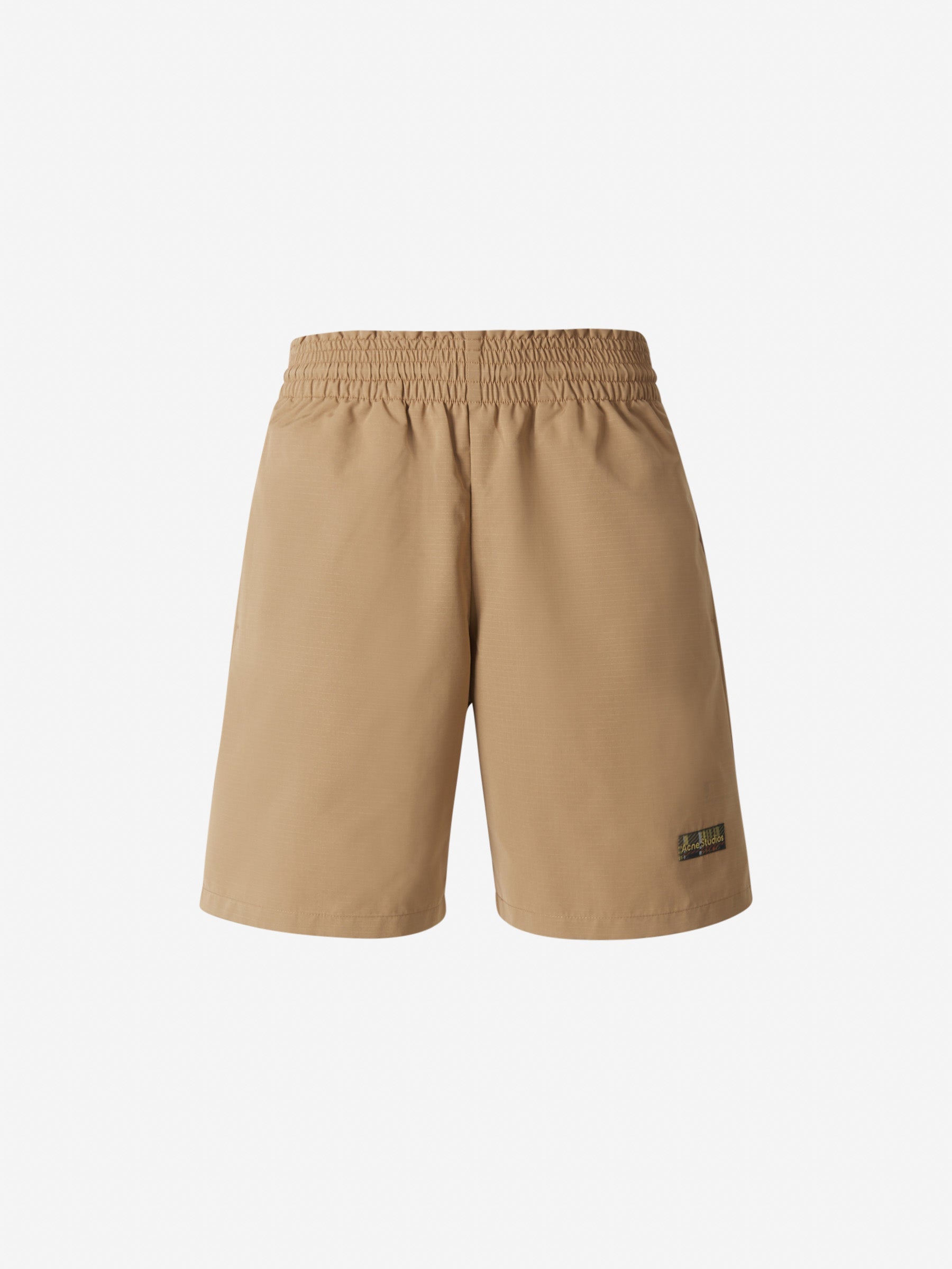 Acne Studios Bermudas Logo Frontal color Arena sku 523-000625 01 - Foto 1