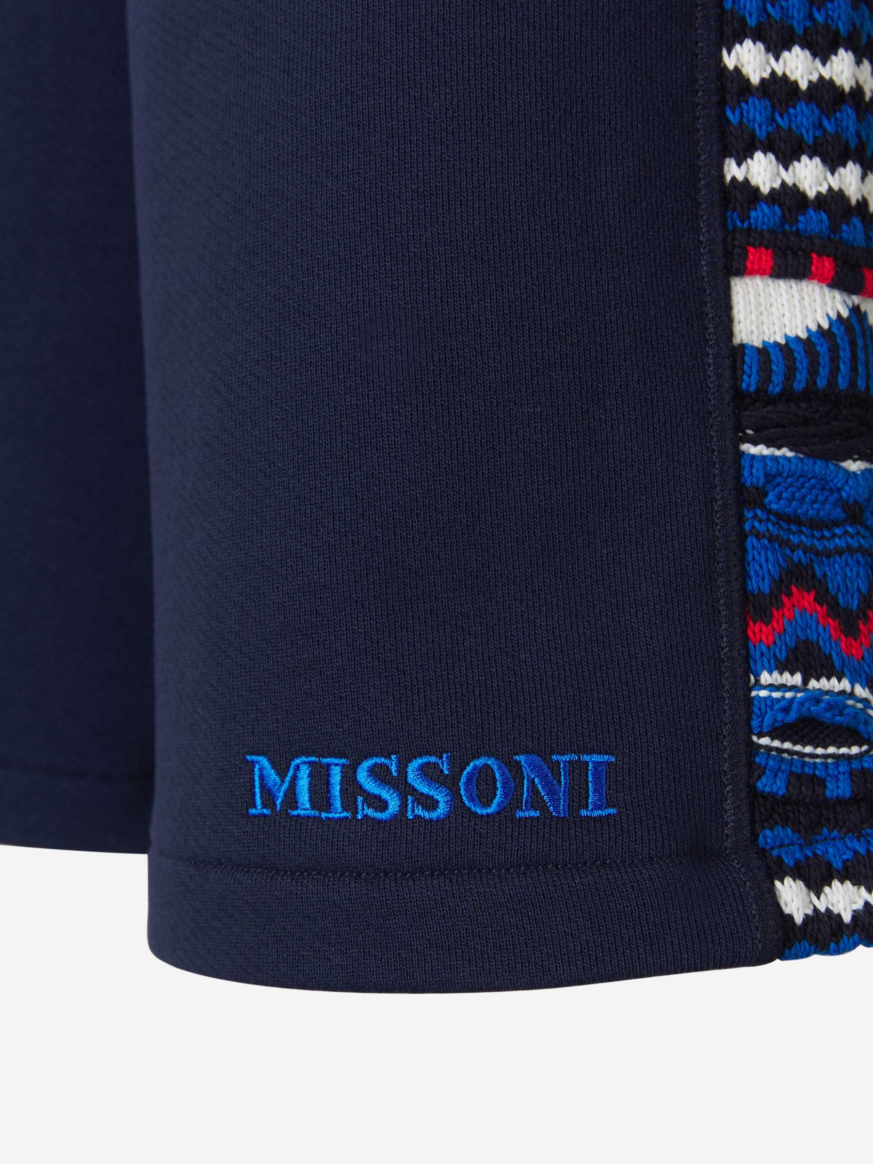 Missoni Bermudas Paneles Laterales color Azul Noche sku 523-000627 00 - Foto 5