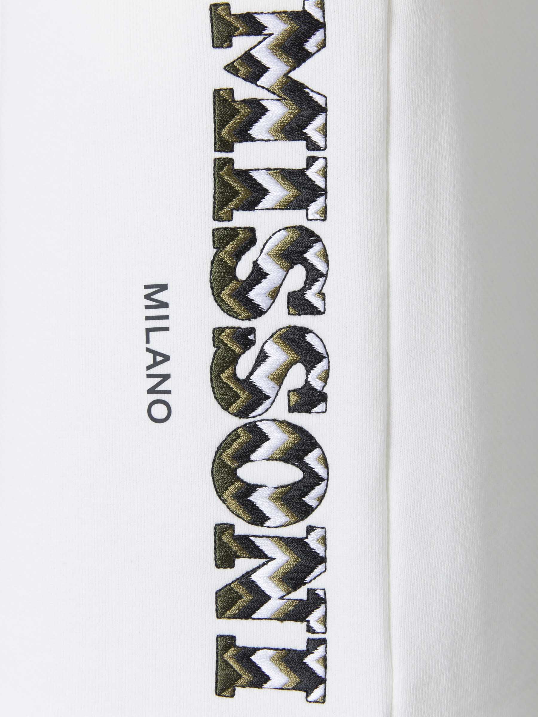 Missoni Bermudas Algodón Logo color Blanco sku 523-000628 00 - Foto 5