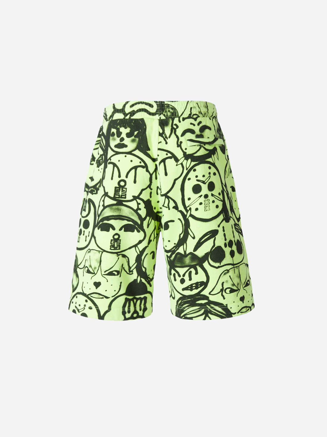 Givenchy Bermudas Gráfico Fluor color Verde Lima sku 523-000644 01 - Foto 2