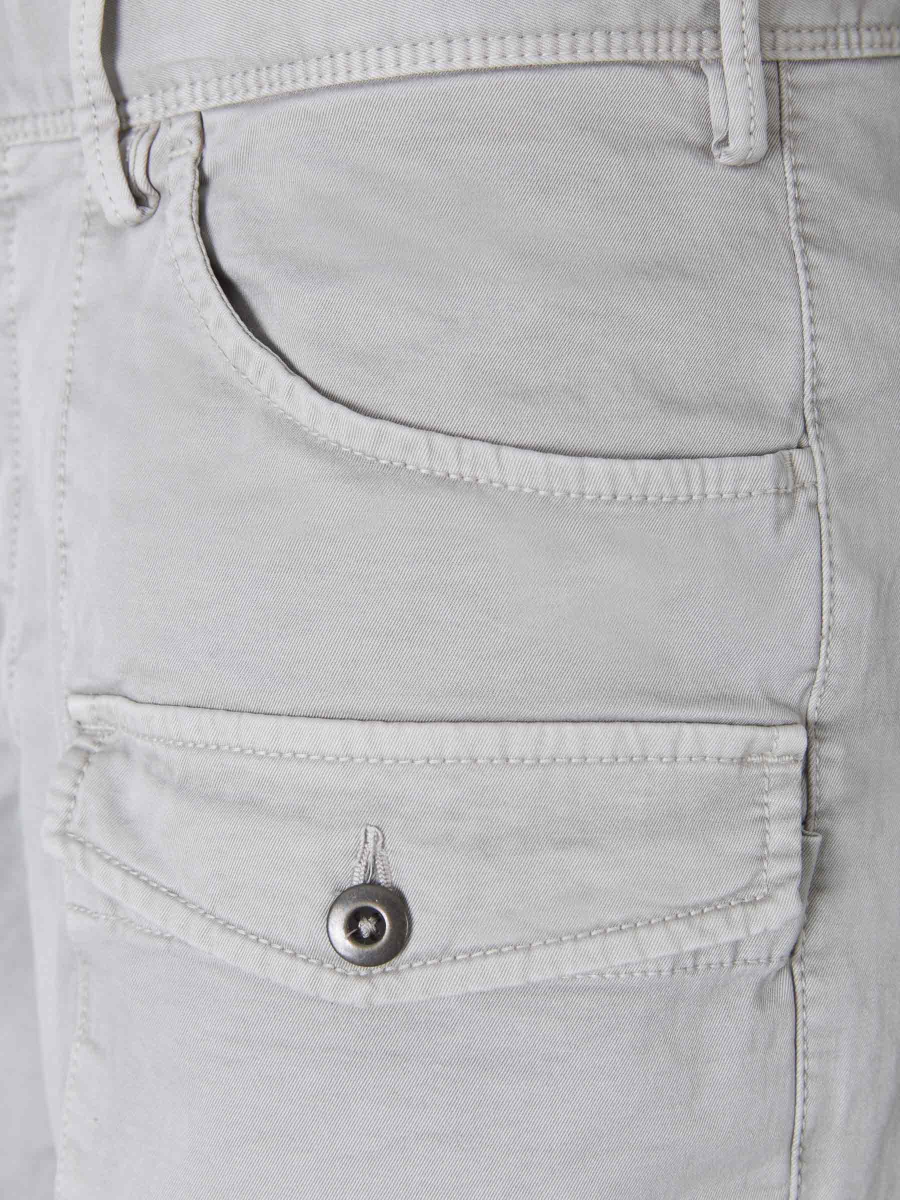 Incotex Slacks Bermudas Cargo Algodón color Nacar sku 523-000661 01 - Foto 4