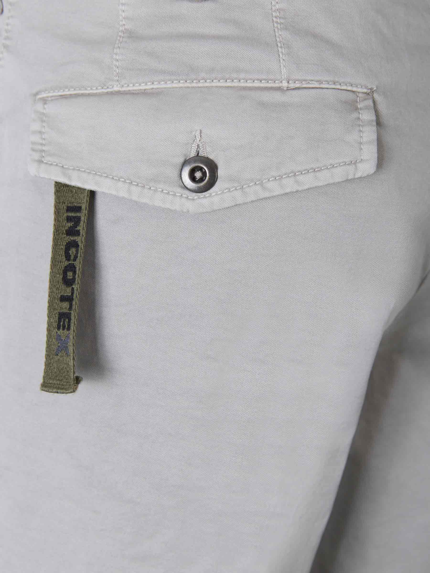 Incotex Slacks Bermudas Cargo Algodón color Nacar sku 523-000661 01 - Foto 5