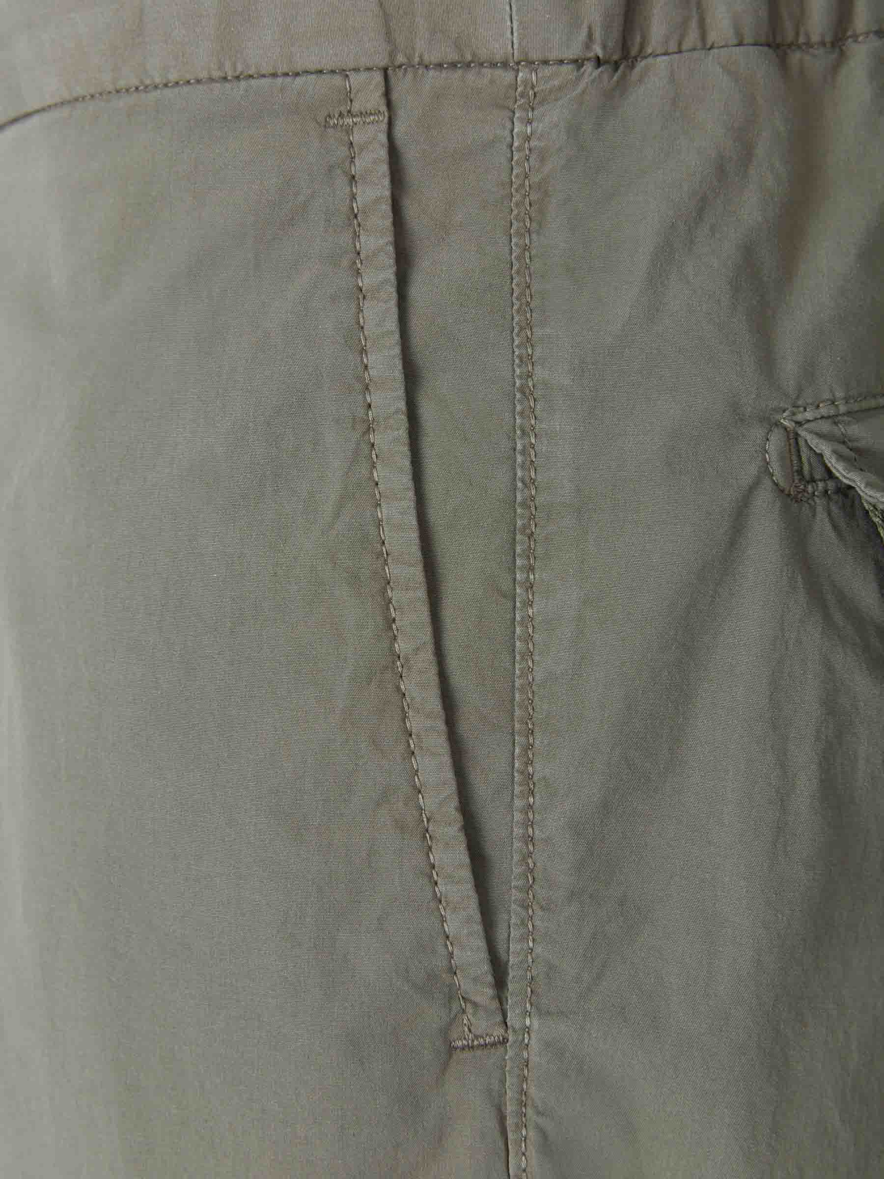 Incotex Slacks Bermudas Slim Logo color Verde Militar sku 523-000662 03 - Foto 7