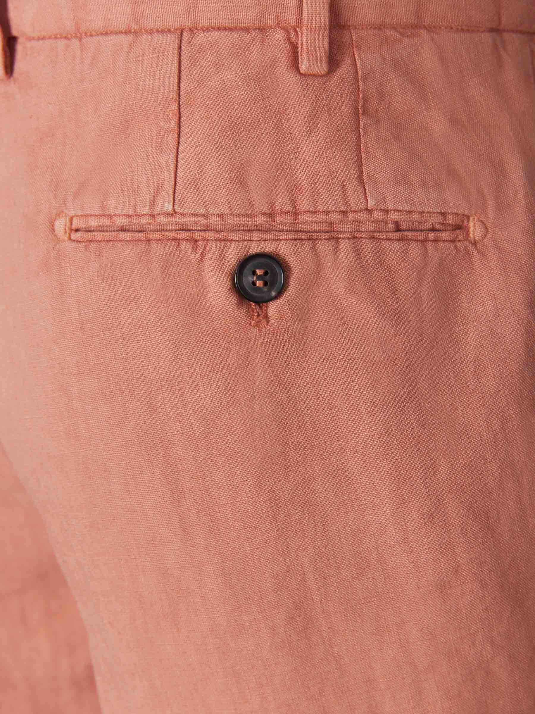 Santa Eulalia Bermudas Lino color Terracota sku 523-000664 04 - Foto 4