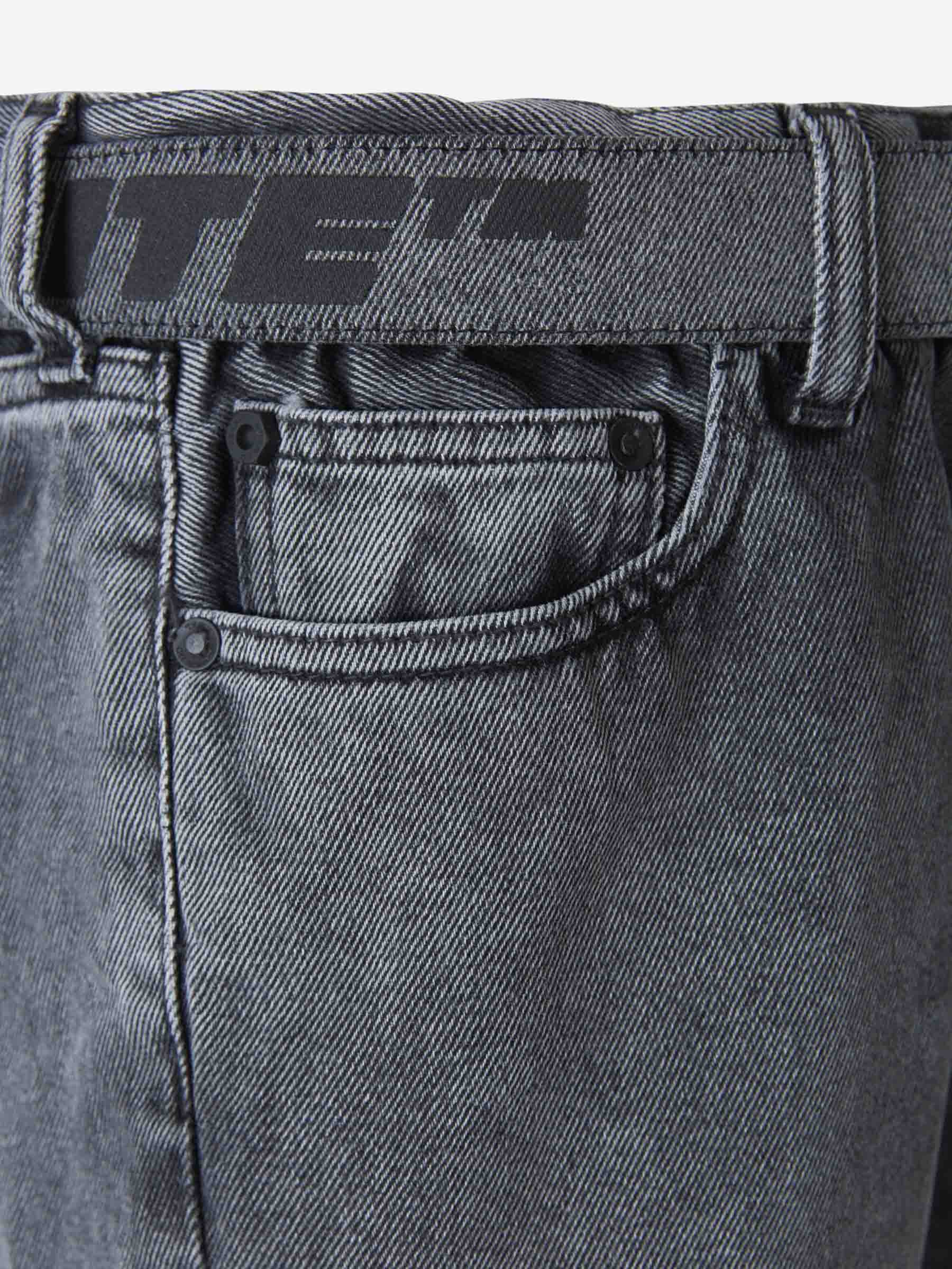 Off-White Bermudas Denim Cinturón color Gris Carbón sku 523-000688 01 - Foto 3
